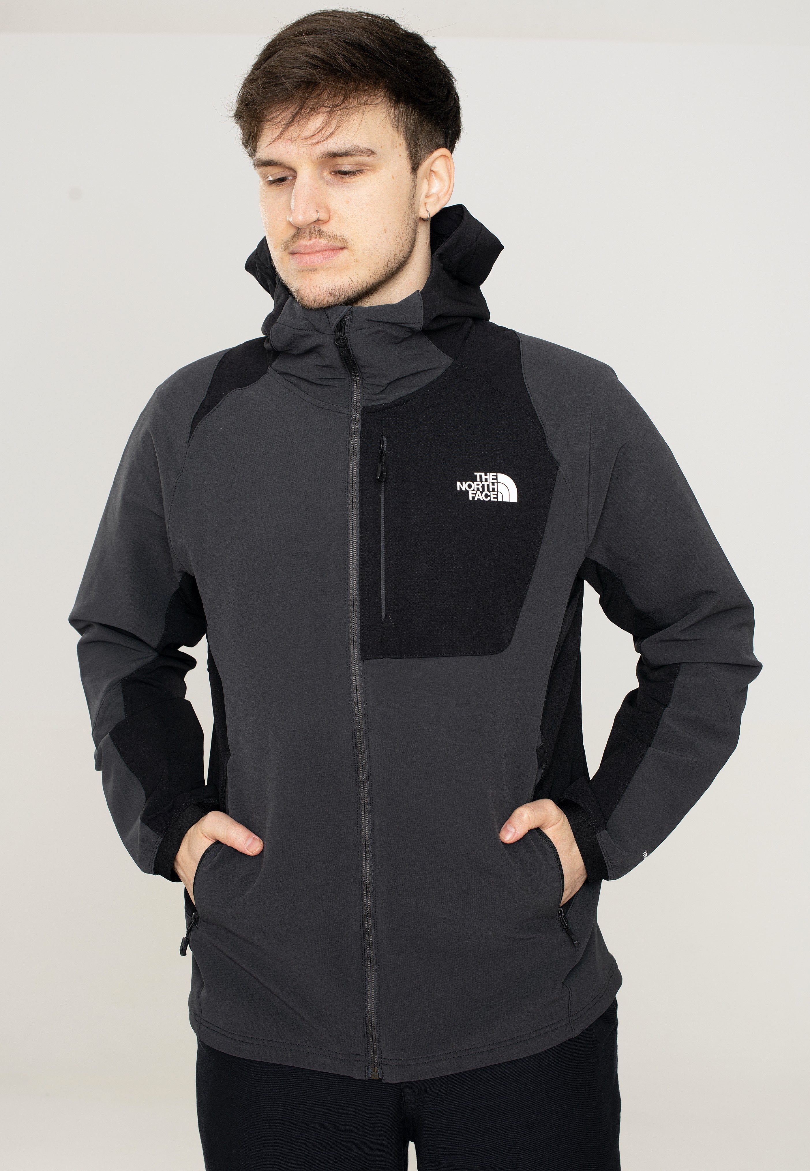 The North Face - Ao Softshell Aspgy/Tnfb/Tnfb - Jacket | Men-Image