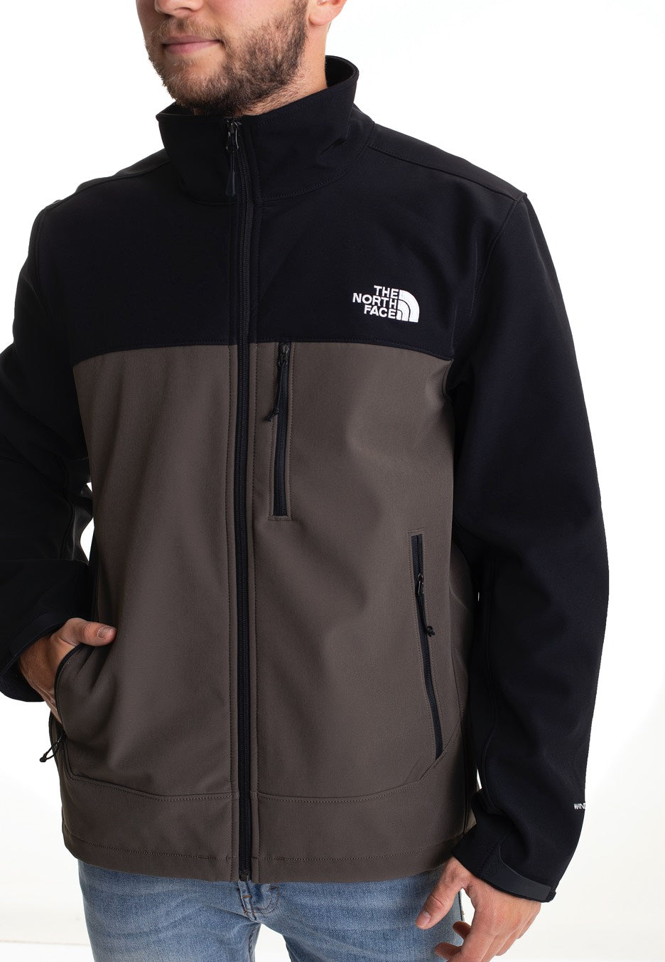 The North Face - Apex Bionic Softshell New Taupe Green/TNF Black - Jacket | Men-Image