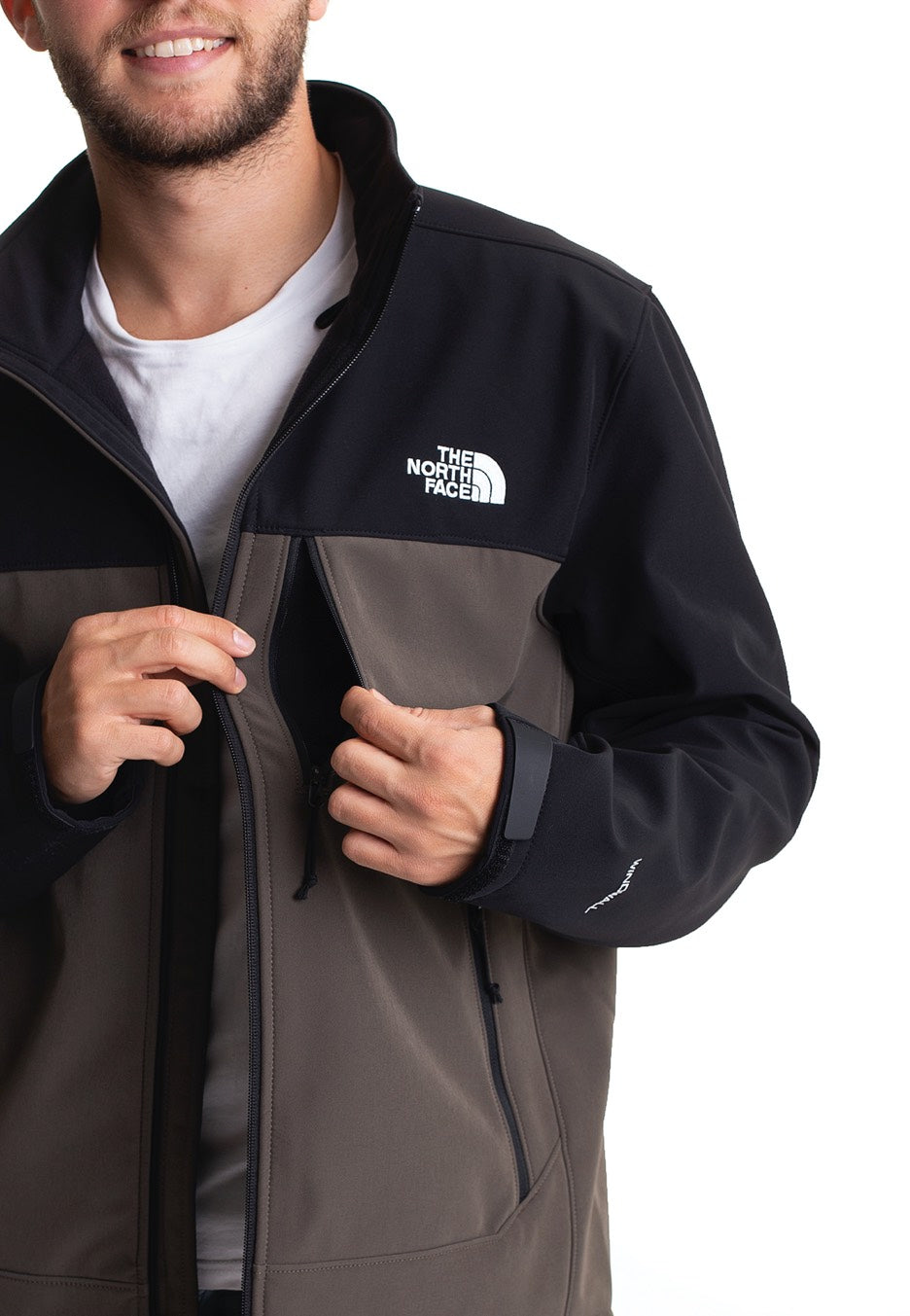 The North Face - Apex Bionic Softshell New Taupe Green/TNF Black - Jacket | Men-Image