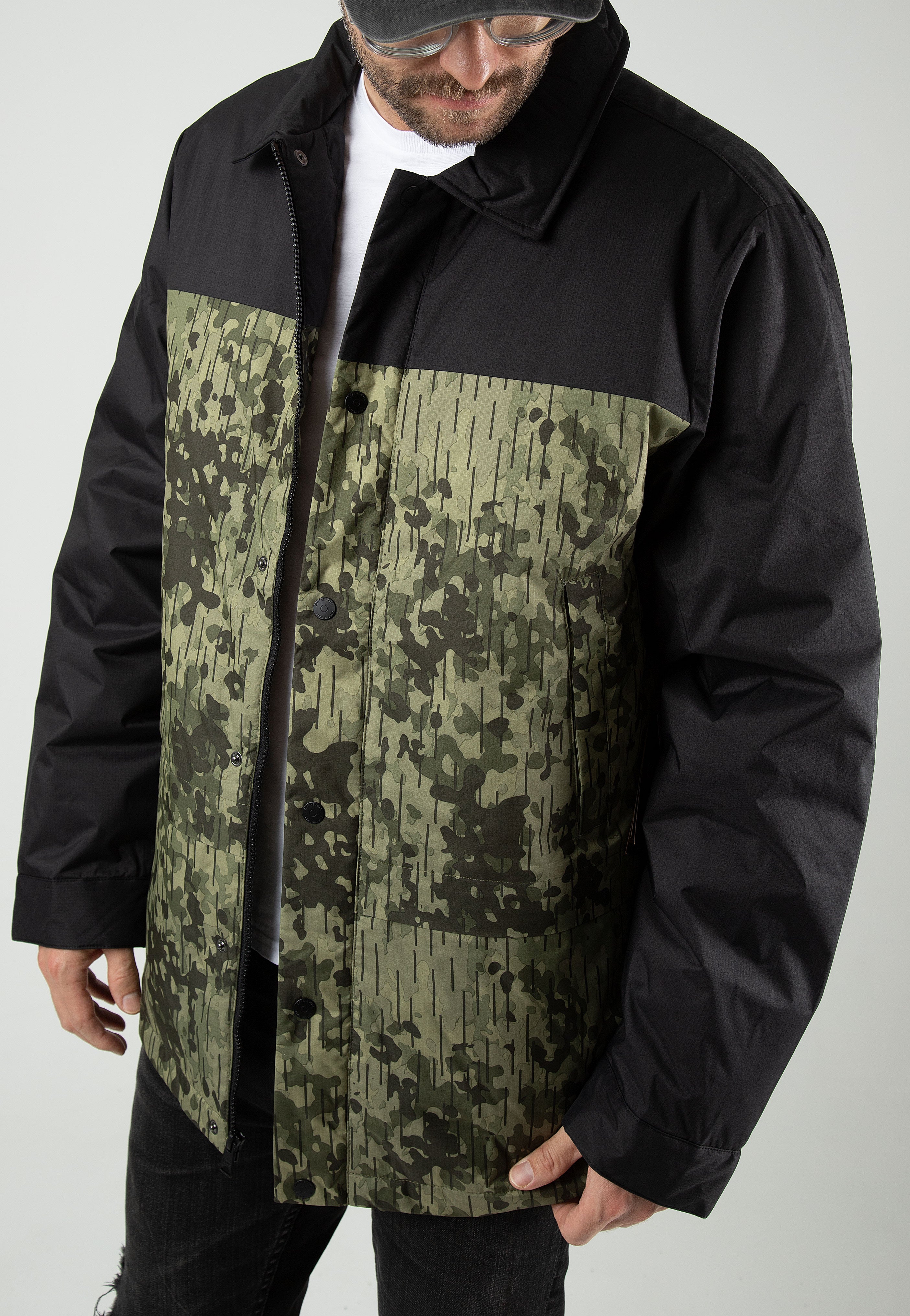 Vans - Drill MTE 1 Primaloft Black/Loden Green - Jacket | Men-Image