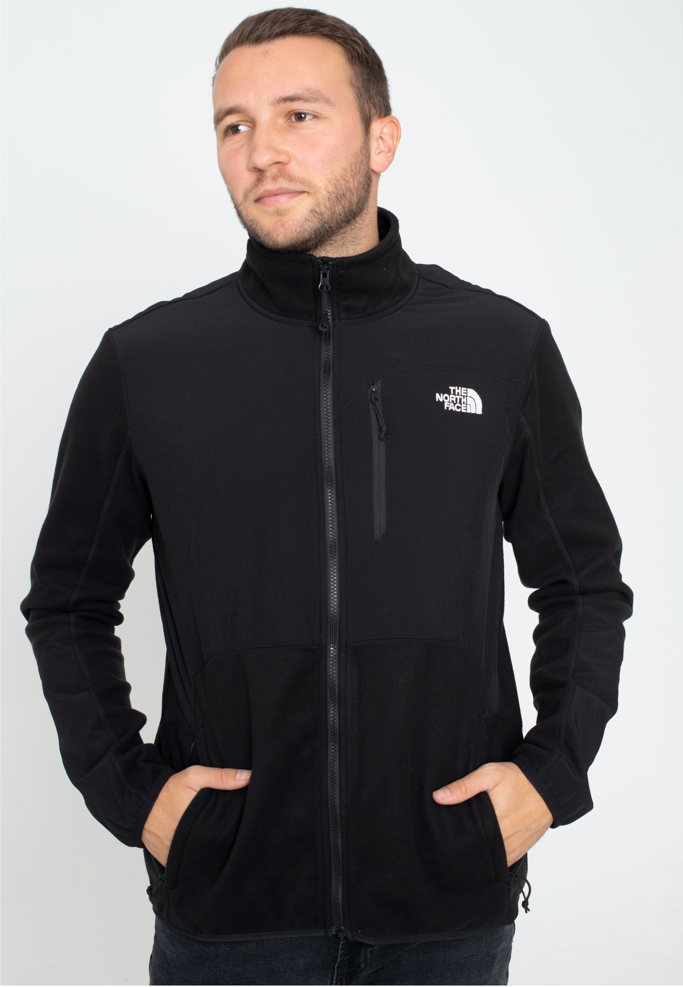 The North Face - Glacier Pro Full Zip TNF Black/TNF Black - Jacket | Men-Image