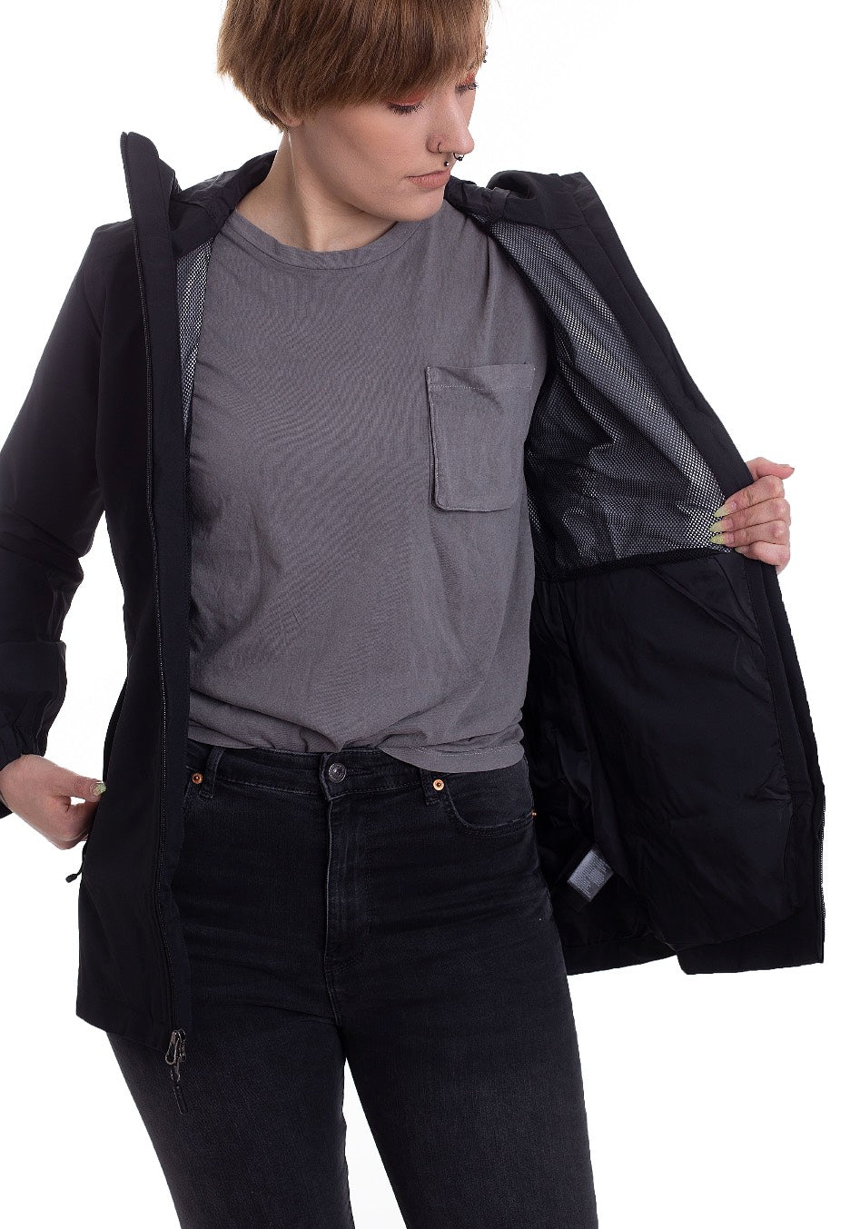 The North Face - Hikesteller PK SL JT TNF Black - Jacket | Women-Image