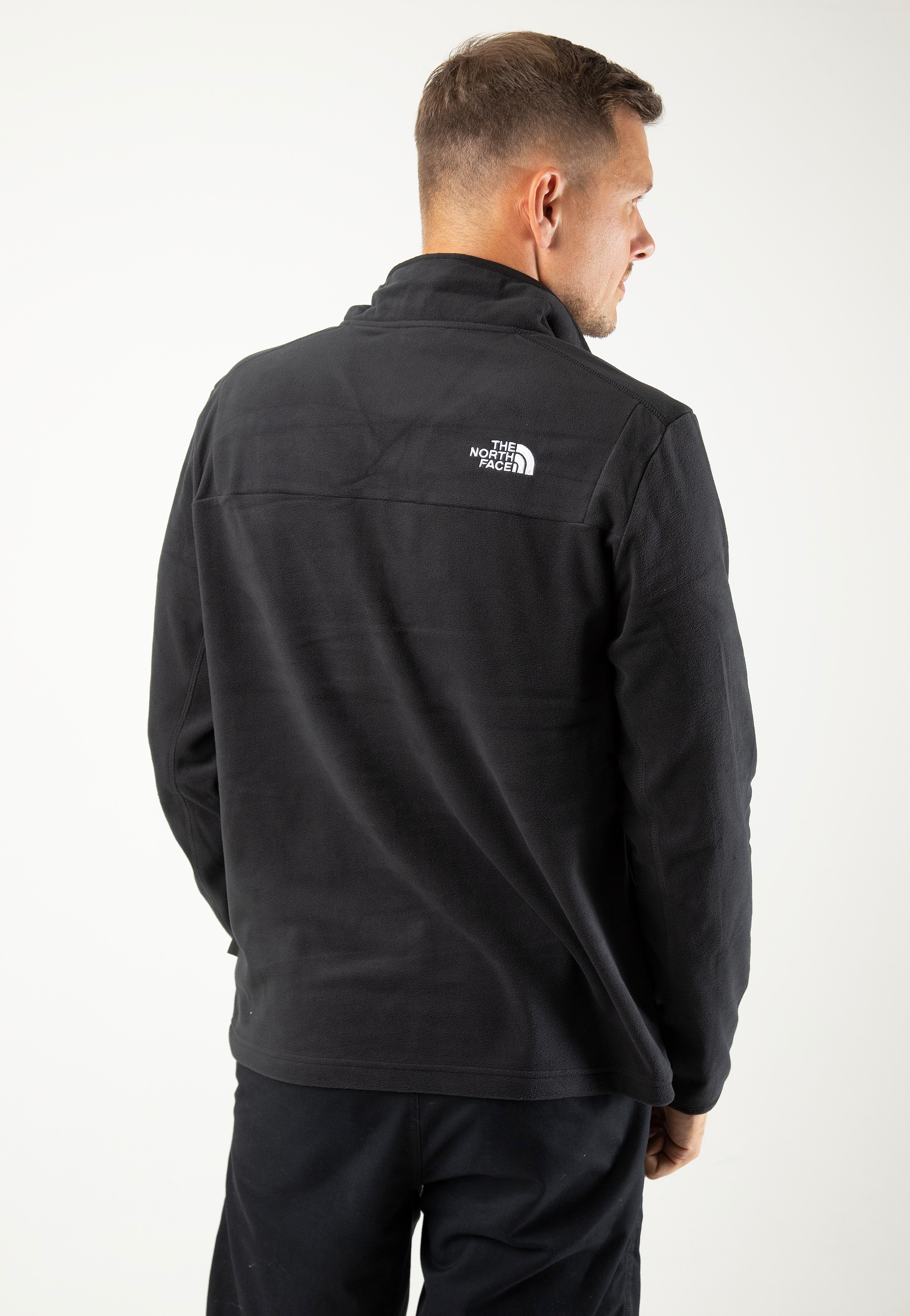 The North Face - Homesafe Snap Neck Fleece Tnf Black/Tnf Black - Pullover | Men-Image