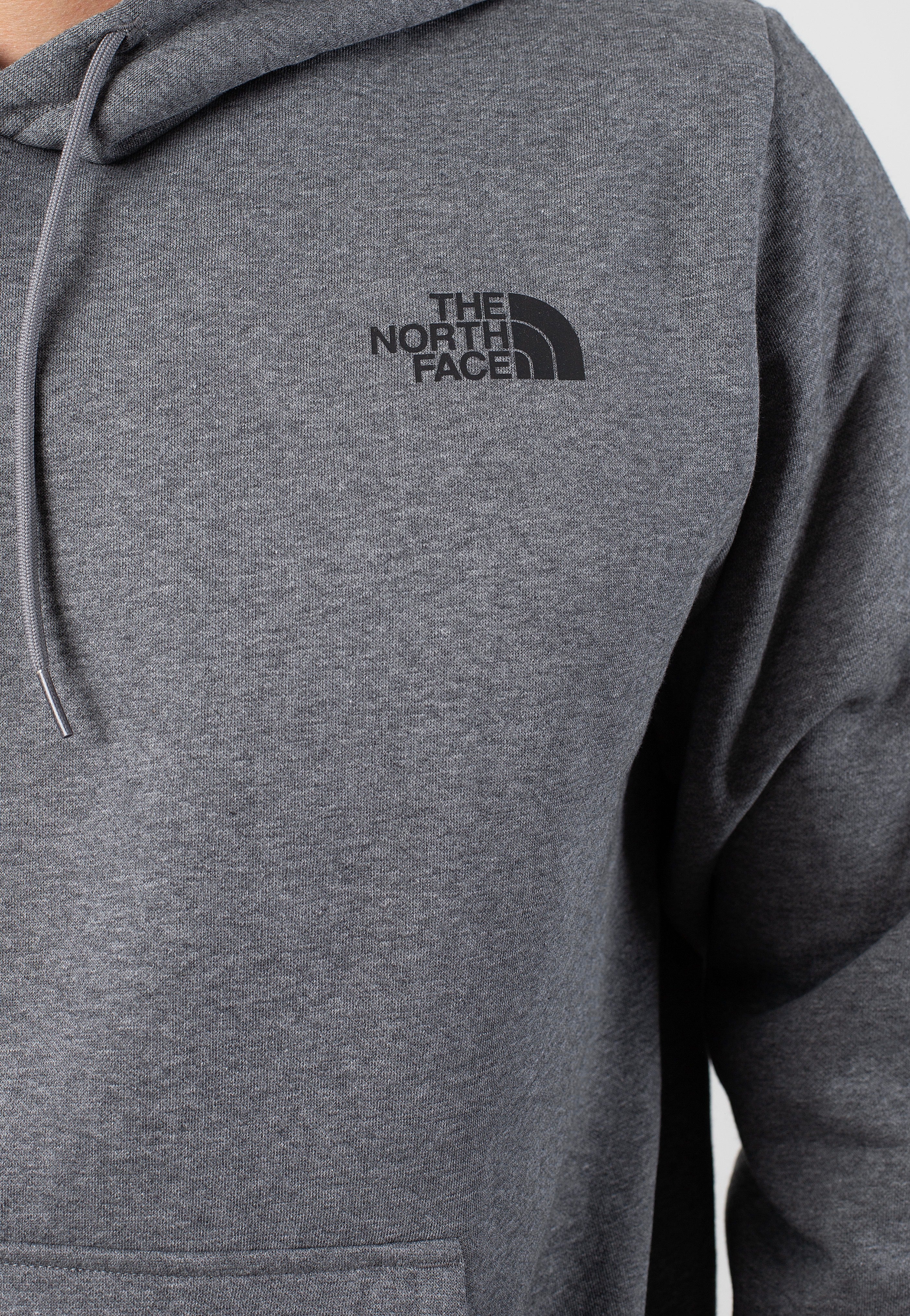 The North Face - Hood Logo Tnf Mediumgrey Heather - Hoodie | Men-Image