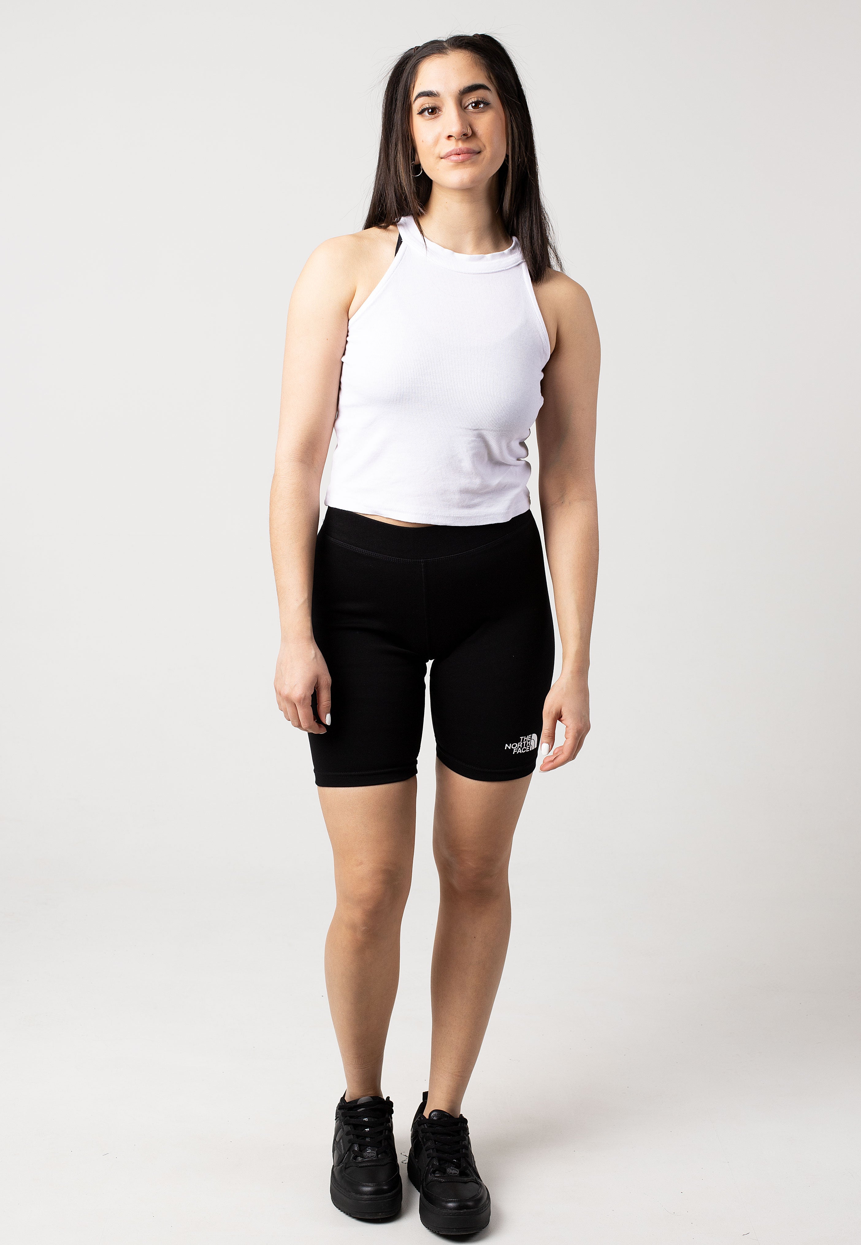 The North Face - Interlock Cotton Tnf Black - Shorts | Women-Image