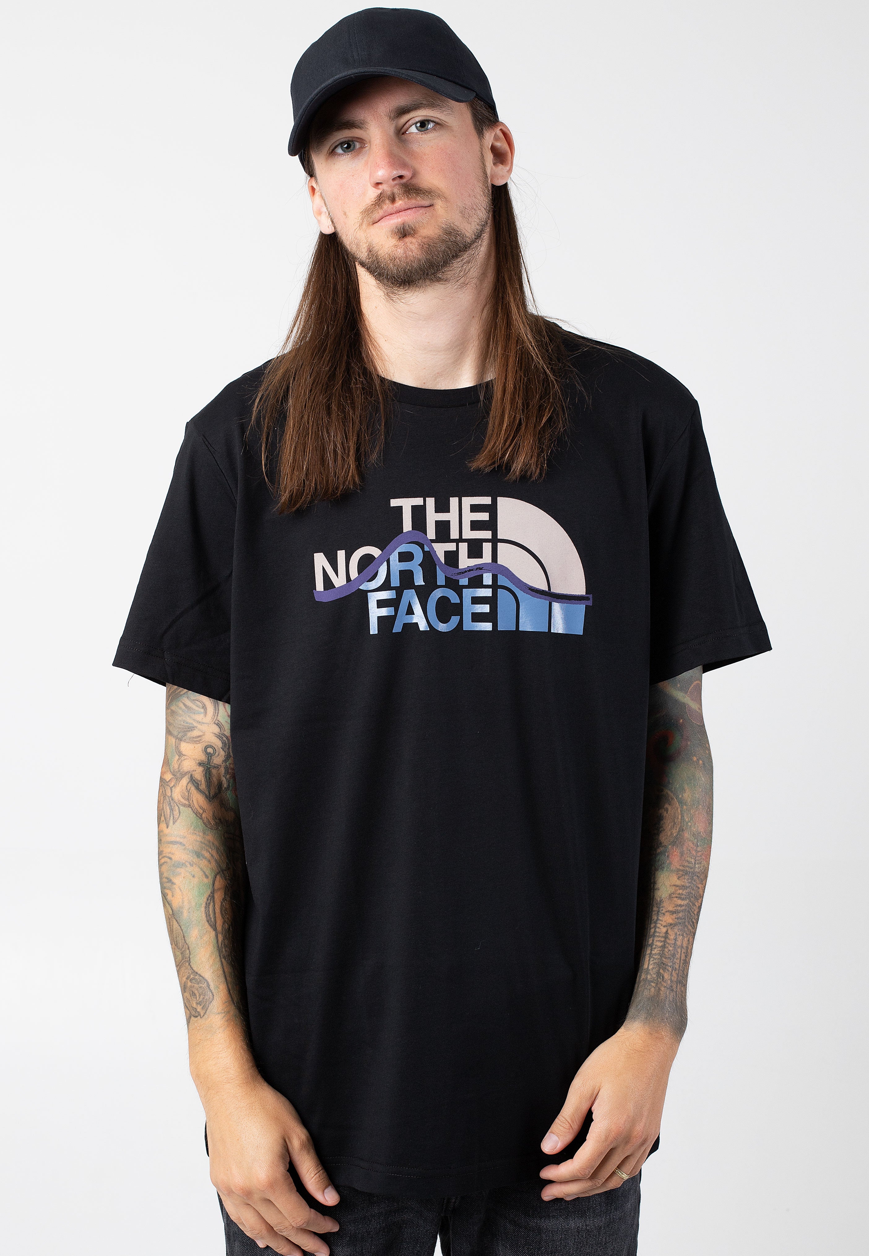 The North Face - Mountain Line Tnf Black - T-Shirt | Men-Image