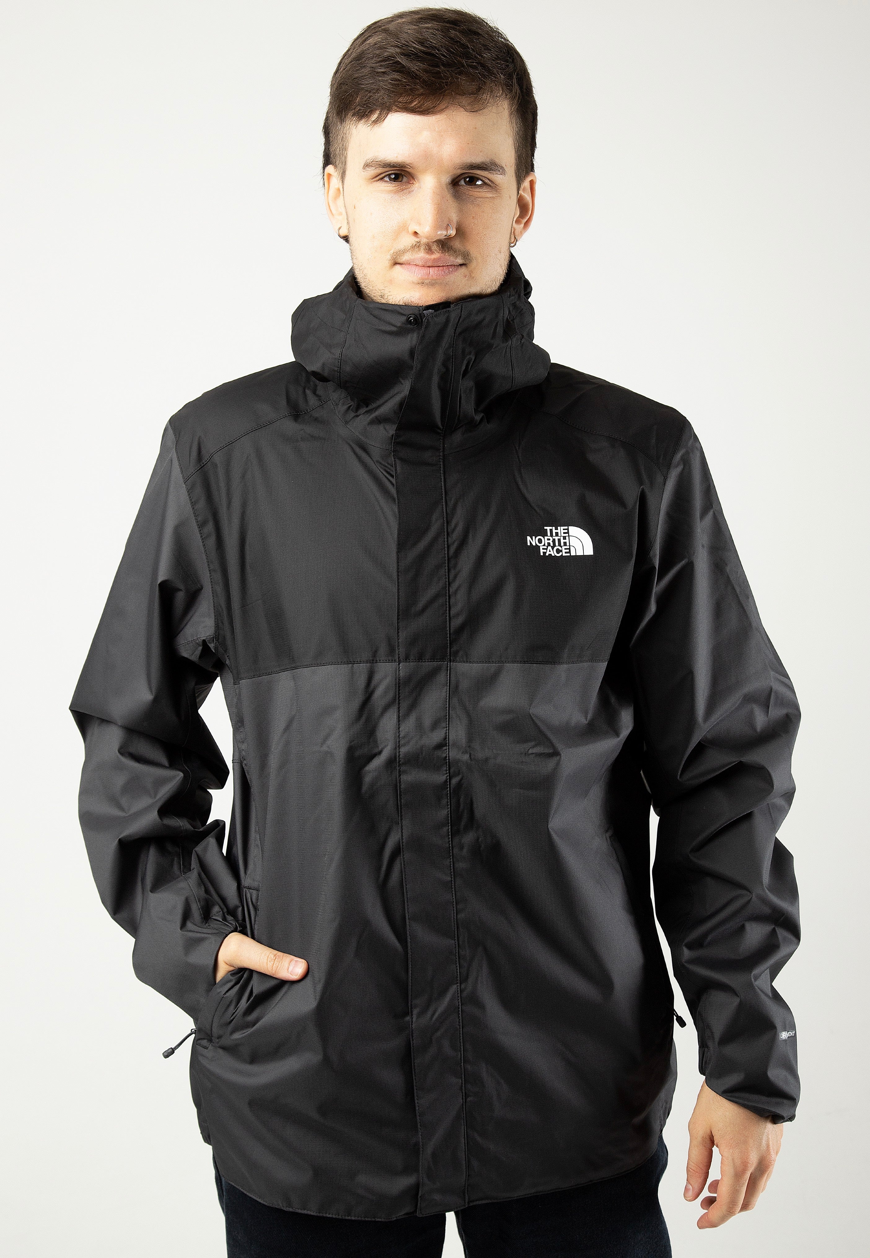 The North Face - Quest Zip In Asphalt Grey/Tnf Black - Jacket | Men-Image