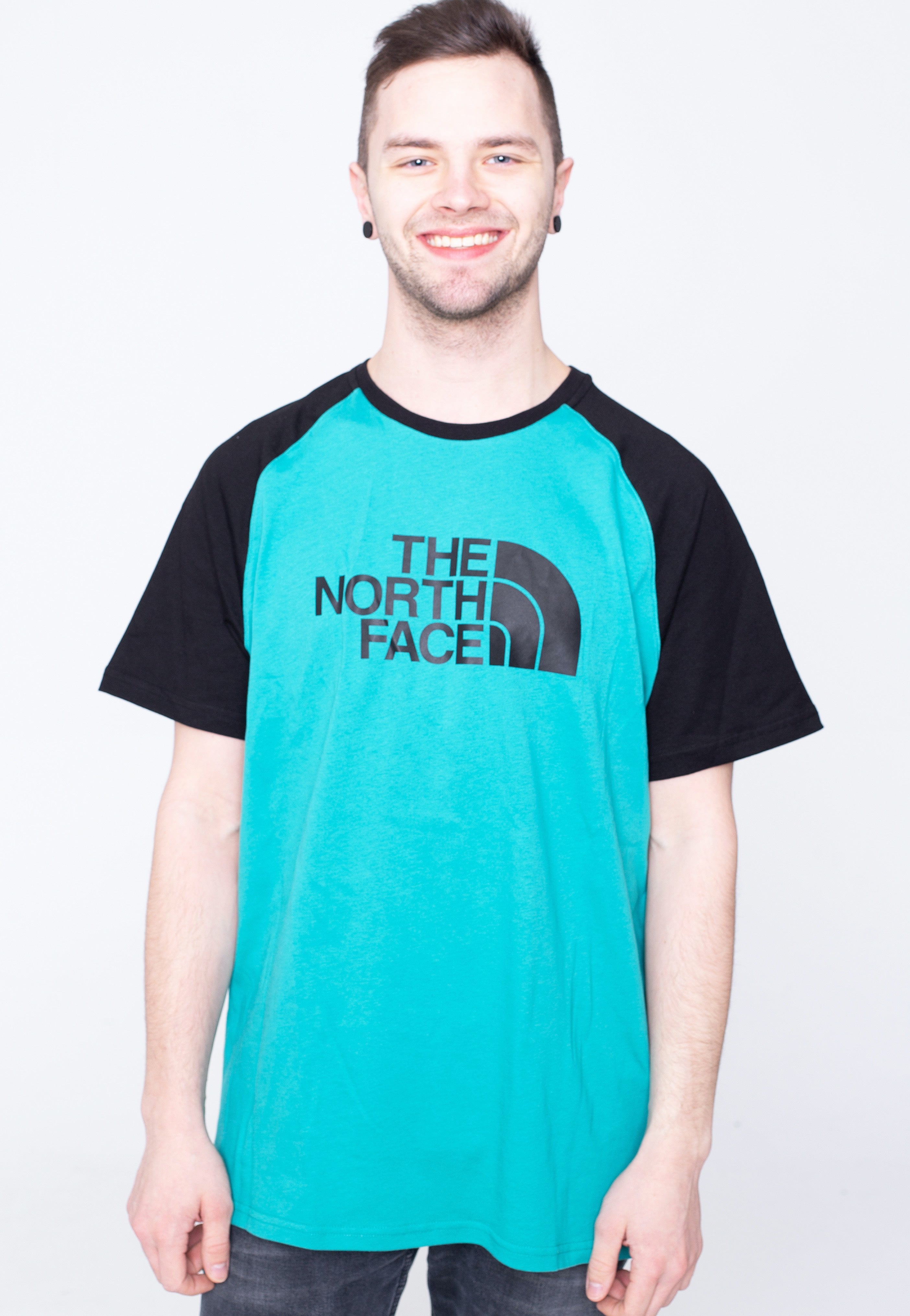 The North Face - Raglan Easy Eu Porcelain Green - T-Shirt | Men-Image