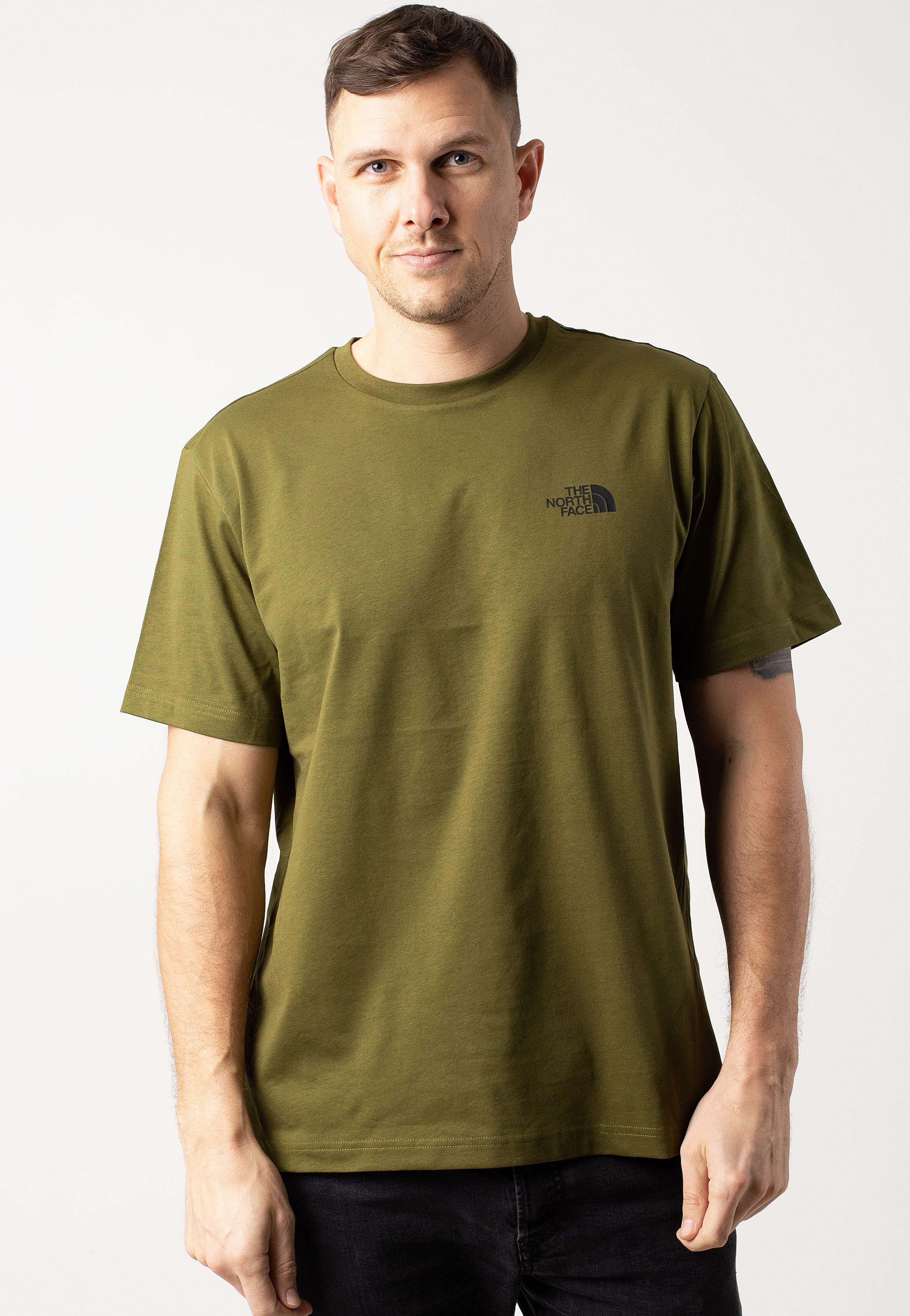 The North Face - Simple Dome Forest Olive - T-Shirt | Men-Image