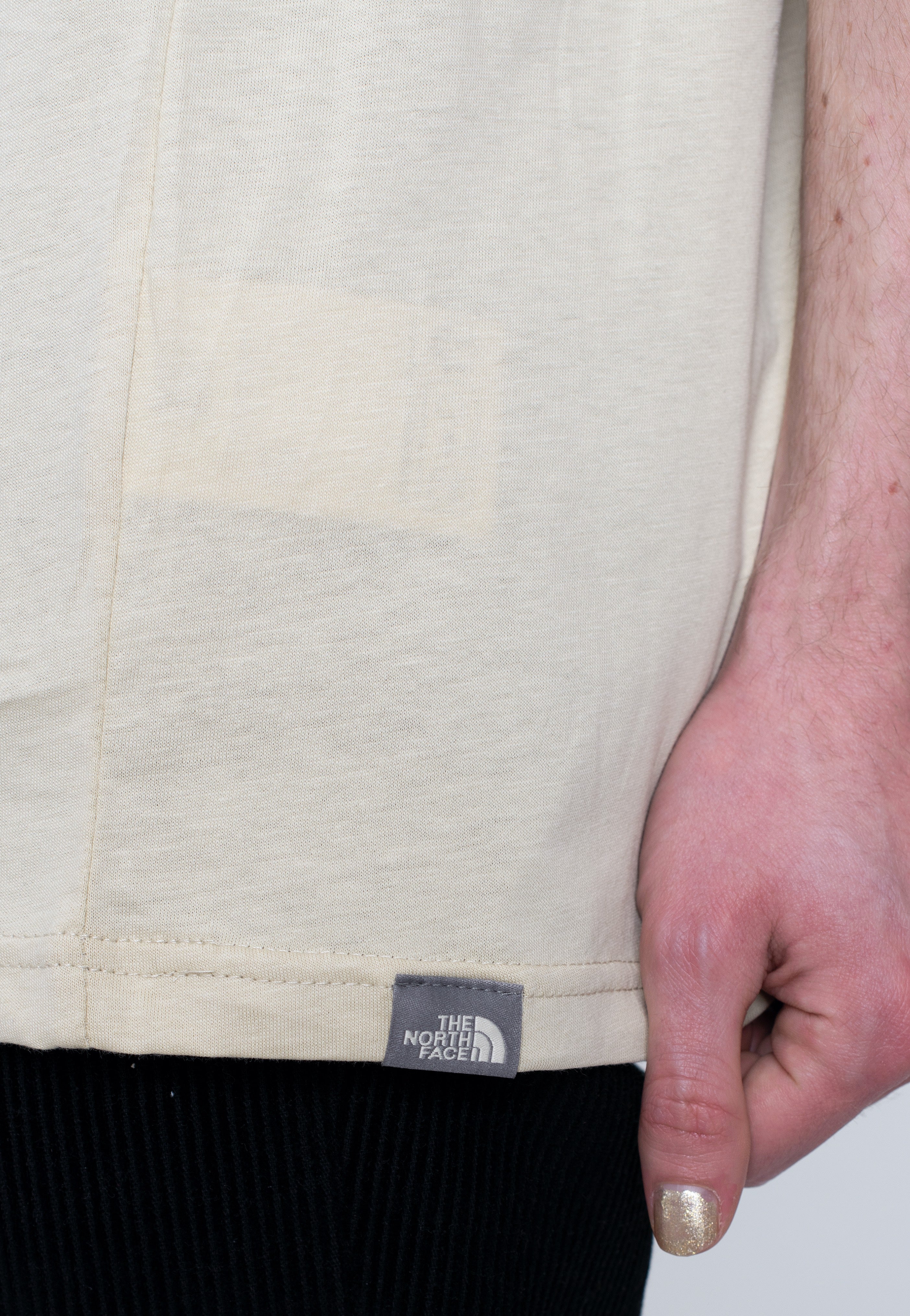 The North Face - Simple Dome Gravel/Tnf White - T-Shirt | Men-Image