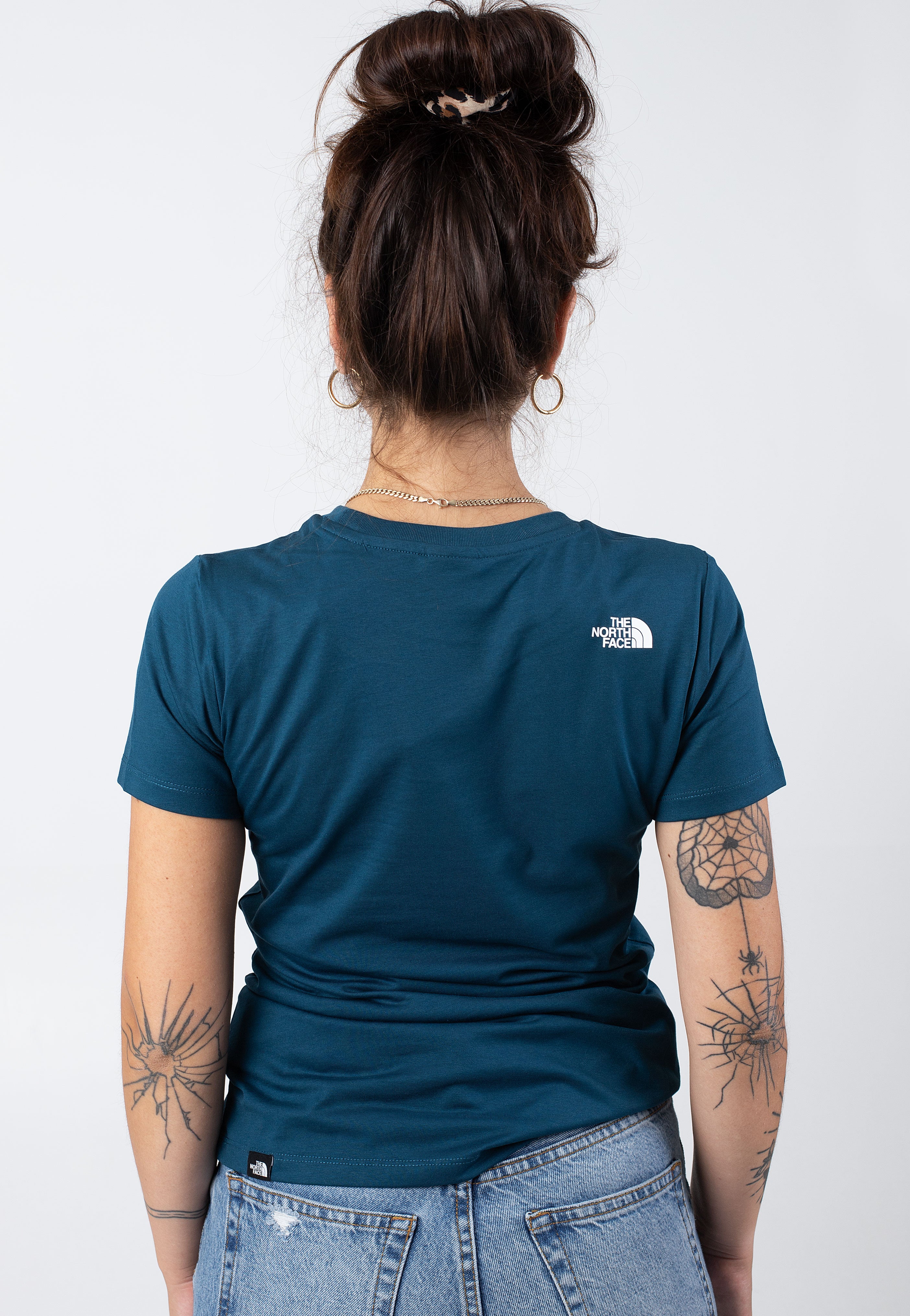 The North Face - Simple Dome Slitee Midnight Petrol - T-Shirt | Women-Image