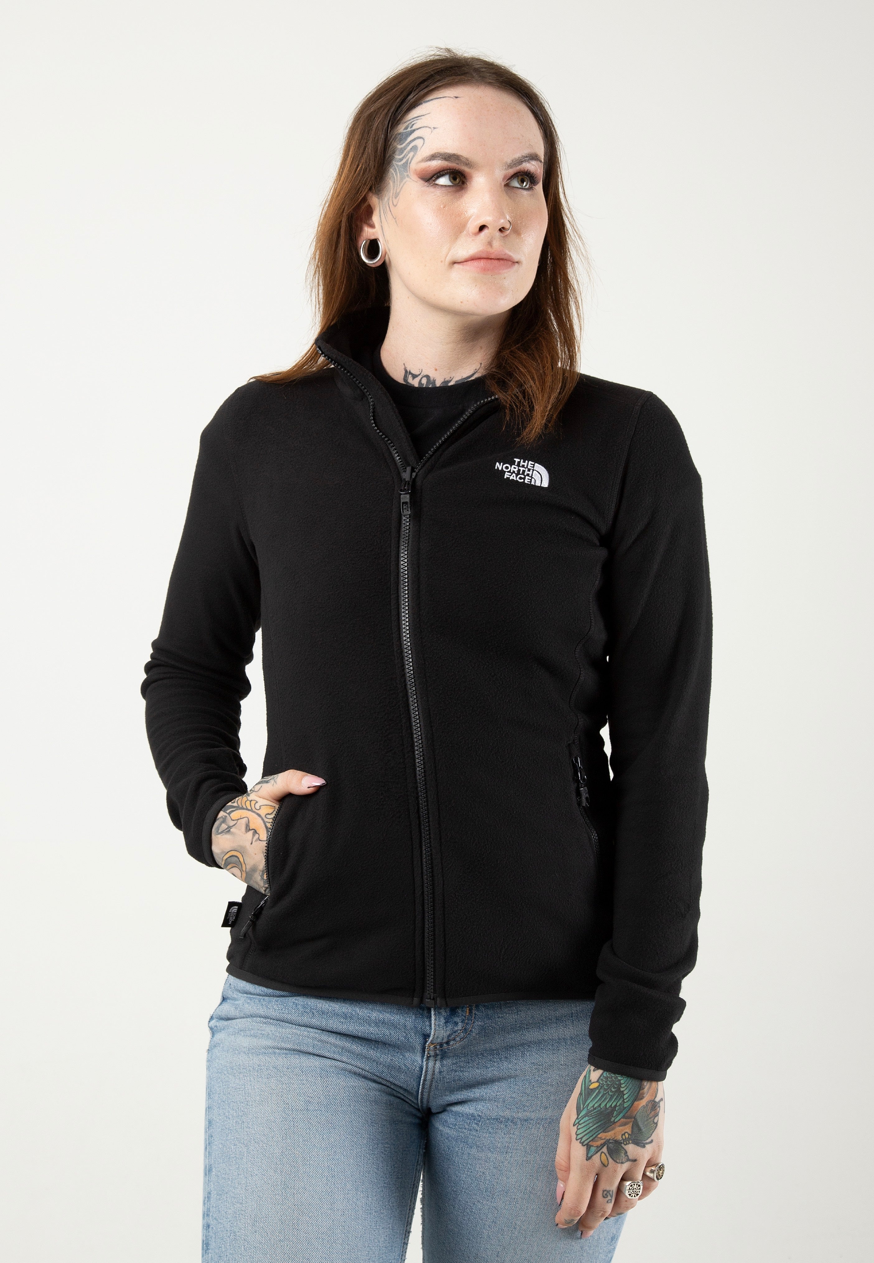 The North Face - Women’s 100 Glacier Tnf Black - Jacket | Women-Image