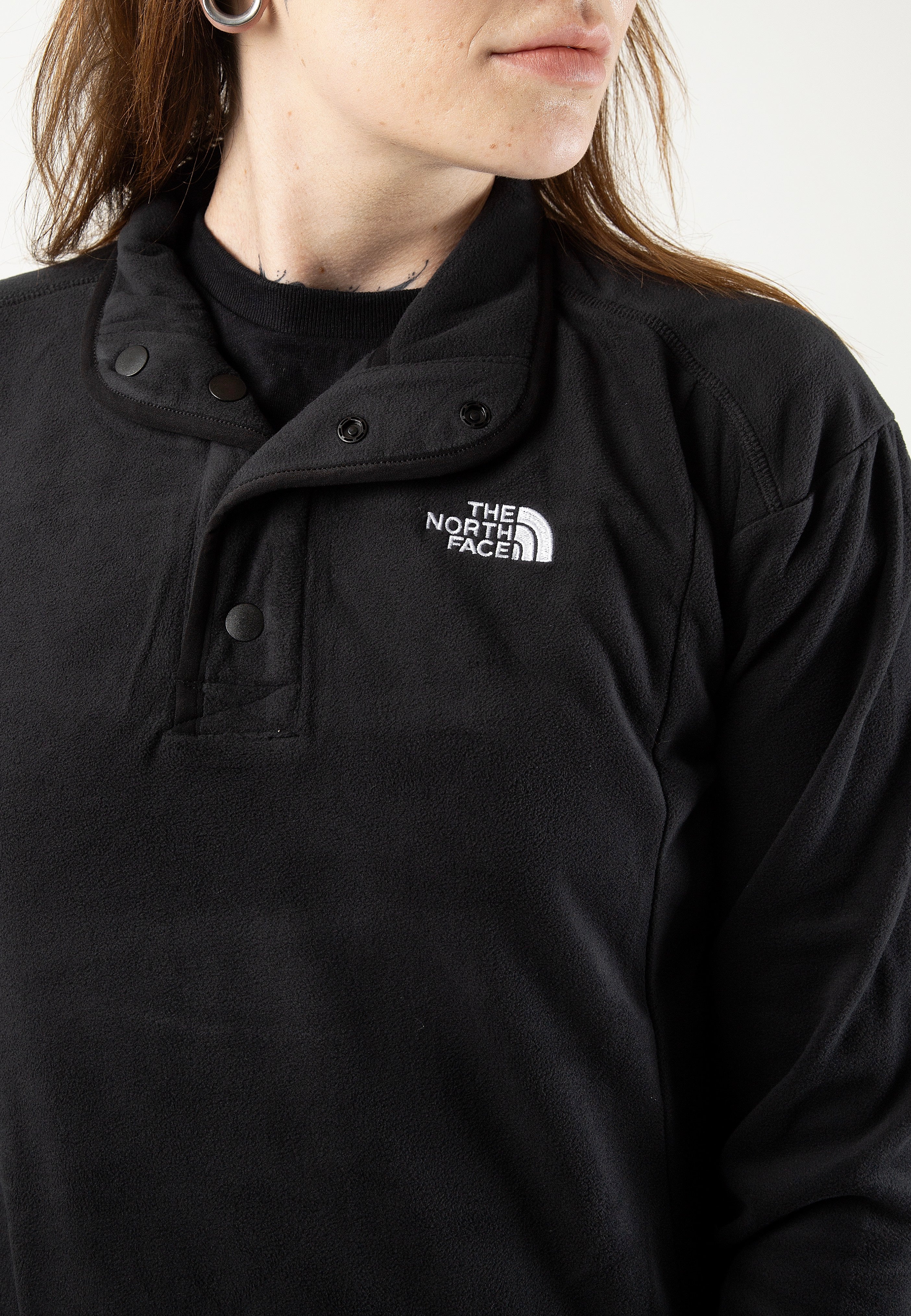 The North Face - Women’s Homesafe Snap Neck Tnf Black/Tnf Black - Pullover | Women-Image