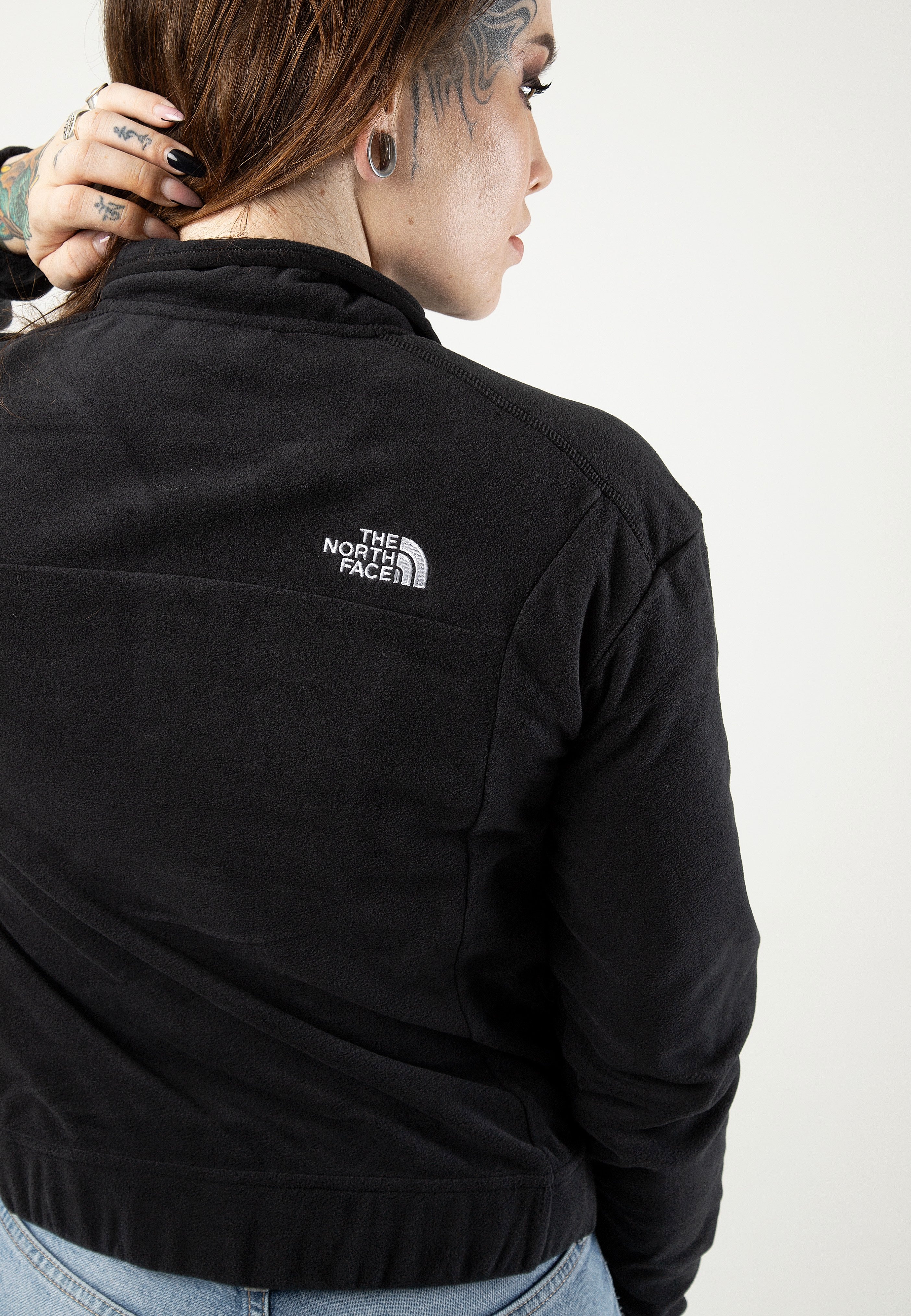 The North Face - Women’s Homesafe Snap Neck Tnf Black/Tnf Black - Pullover | Women-Image