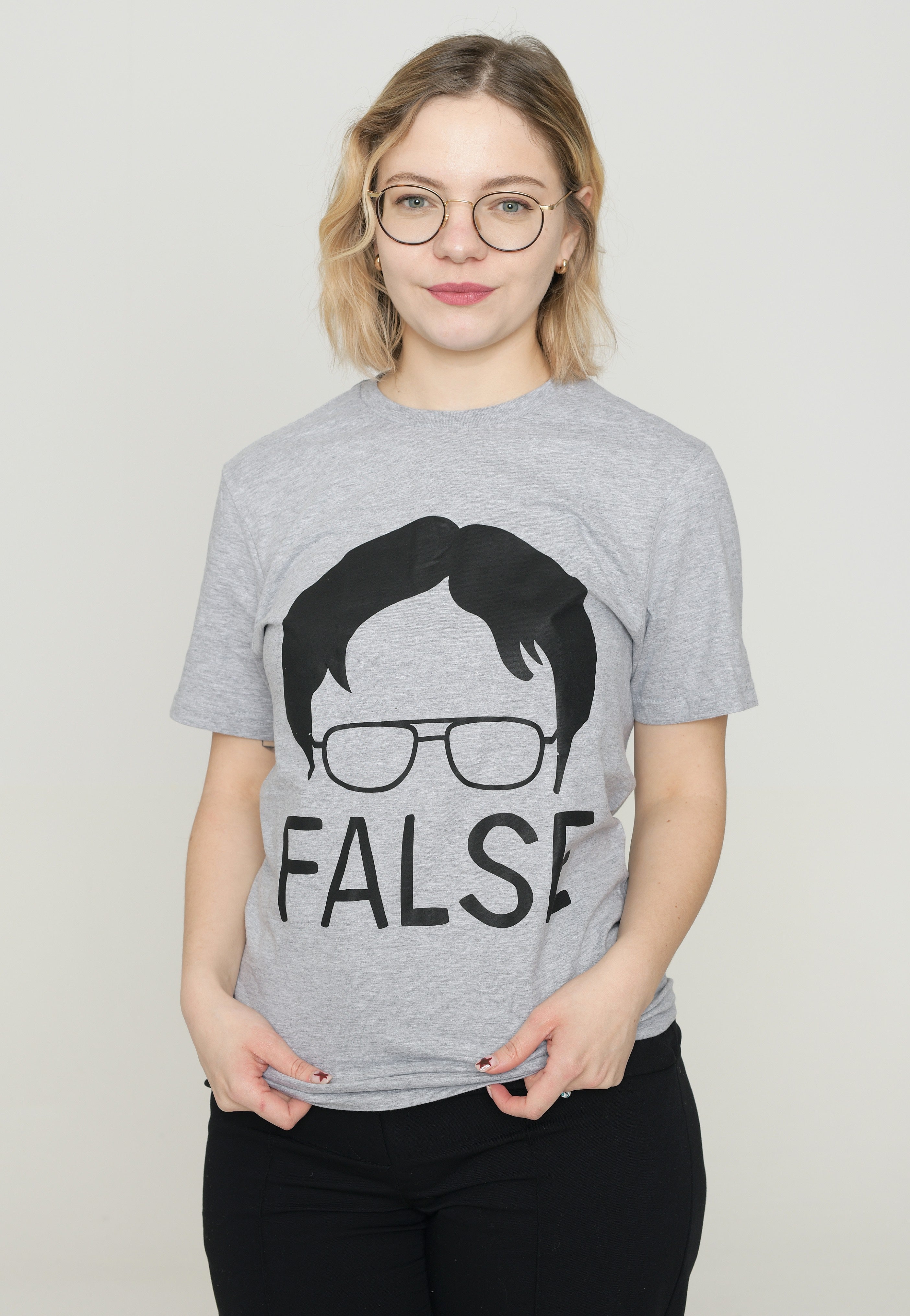 The Office - False Heather Grey - T-Shirt | Women-Image