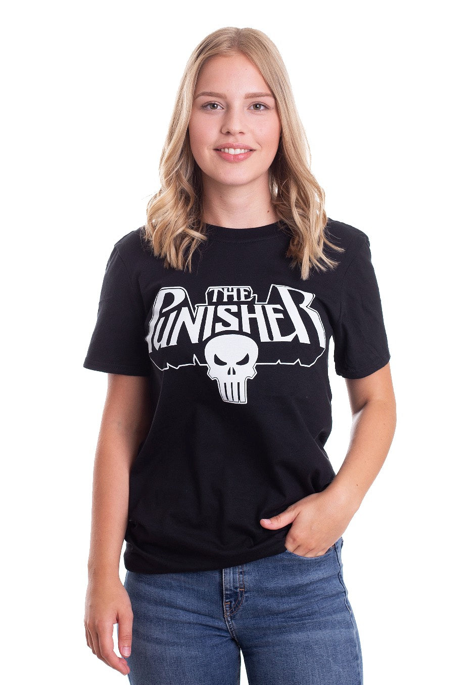 The Punisher - Letter Logo - T-Shirt | Women-Image