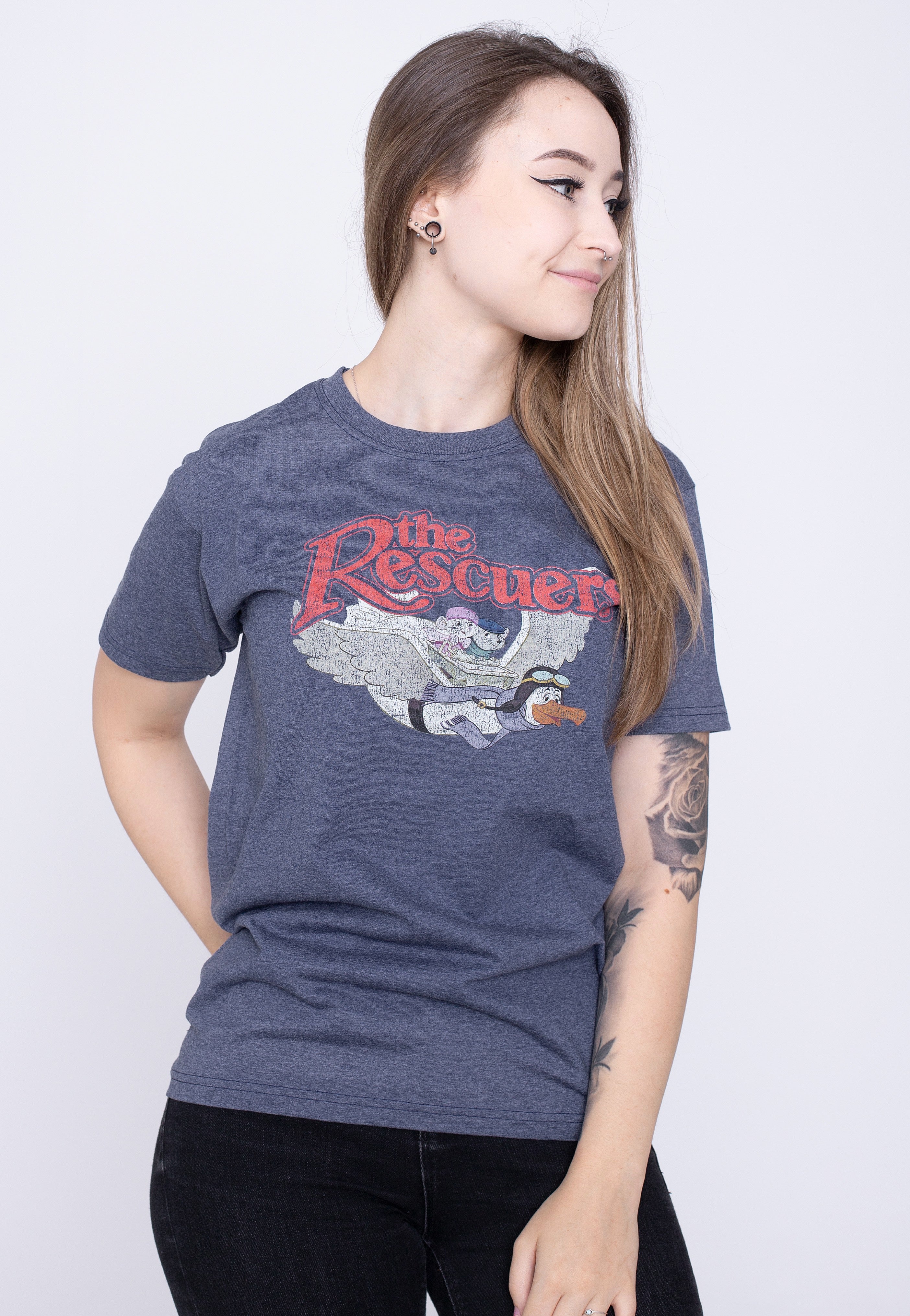 The Rescuers - Down Under Navy - T-Shirt | Women-Image