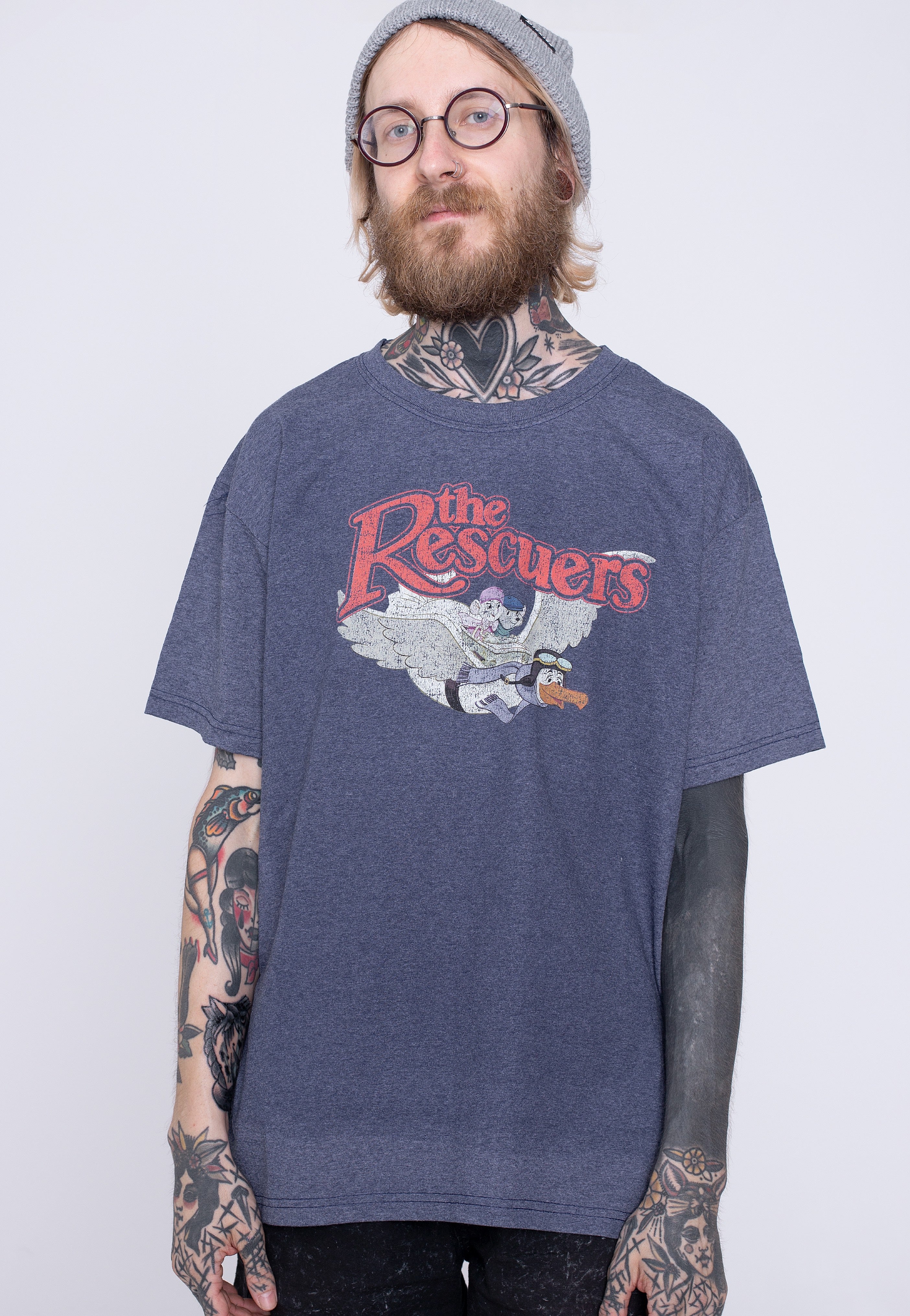 The Rescuers - Down Under Navy - T-Shirt | Men-Image