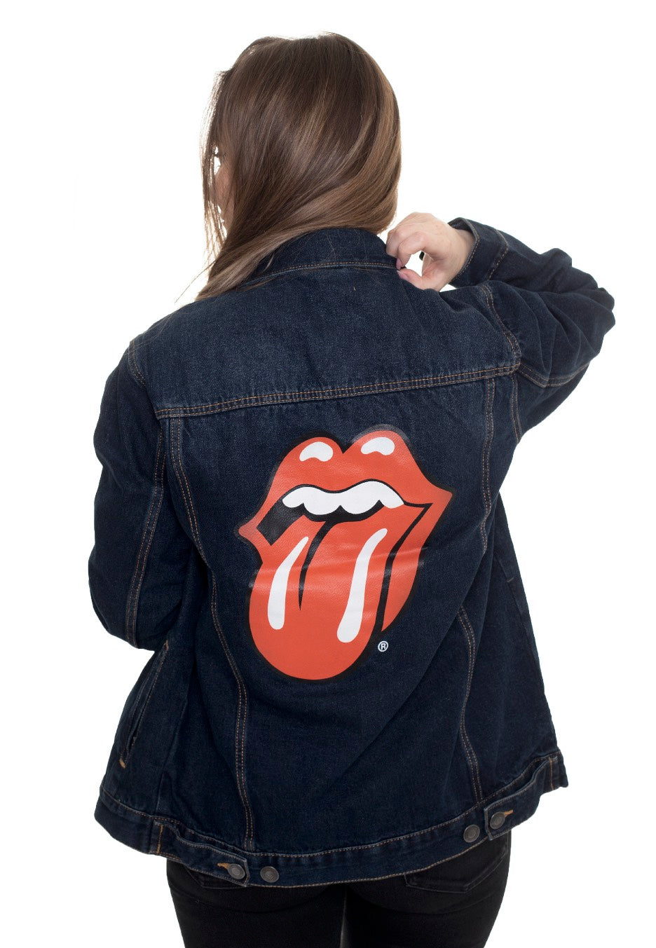 The Rolling Stones - Classic Tongue - Jeans Jacket | Women-Image