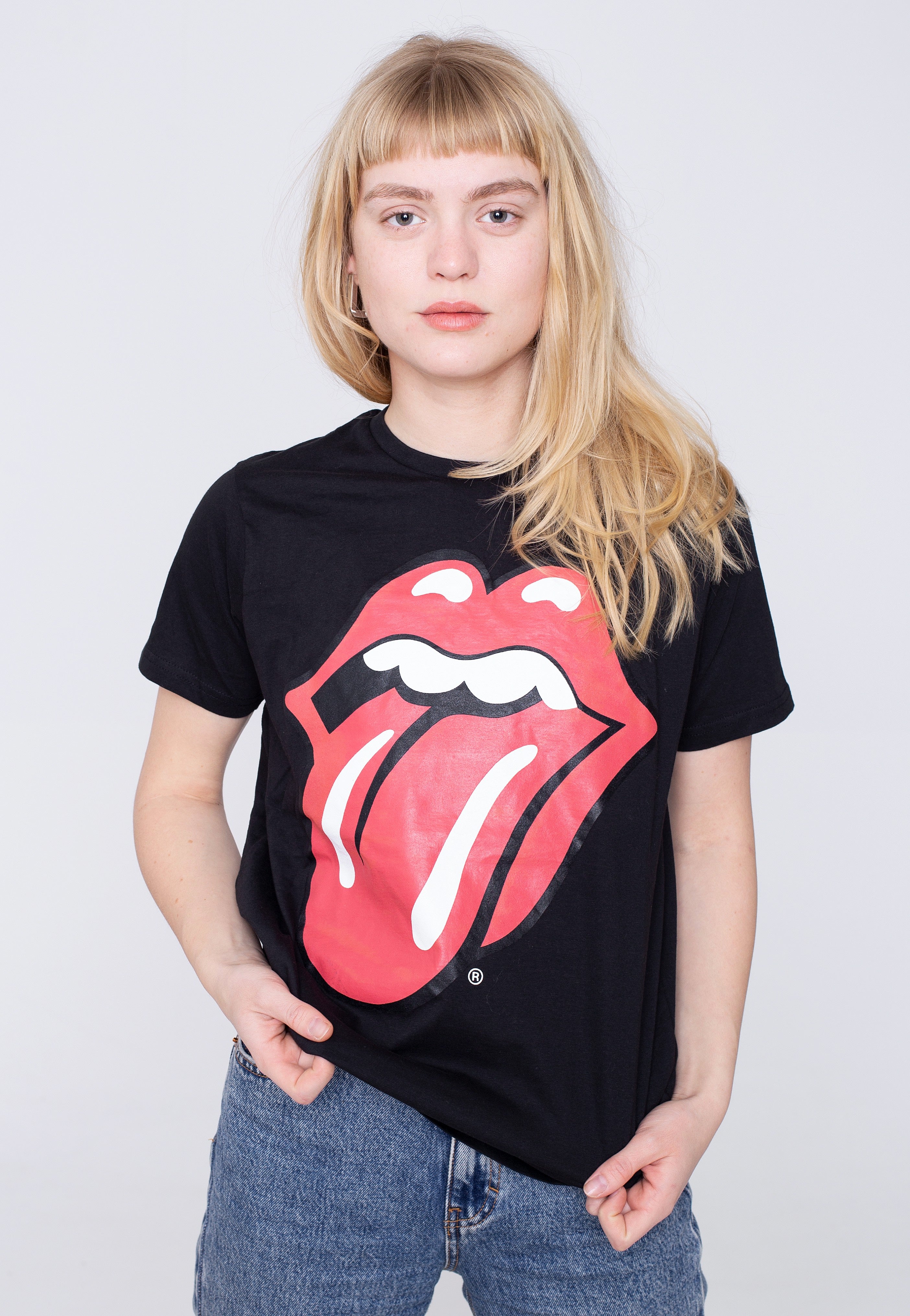 The Rolling Stones - Classic Tongue - T-Shirt | Women-Image