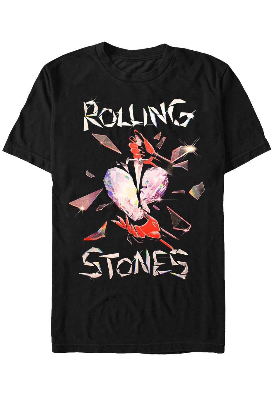 The Rolling Stones - Hackney Diamonds Heart - T-Shirt | Neutral-Image