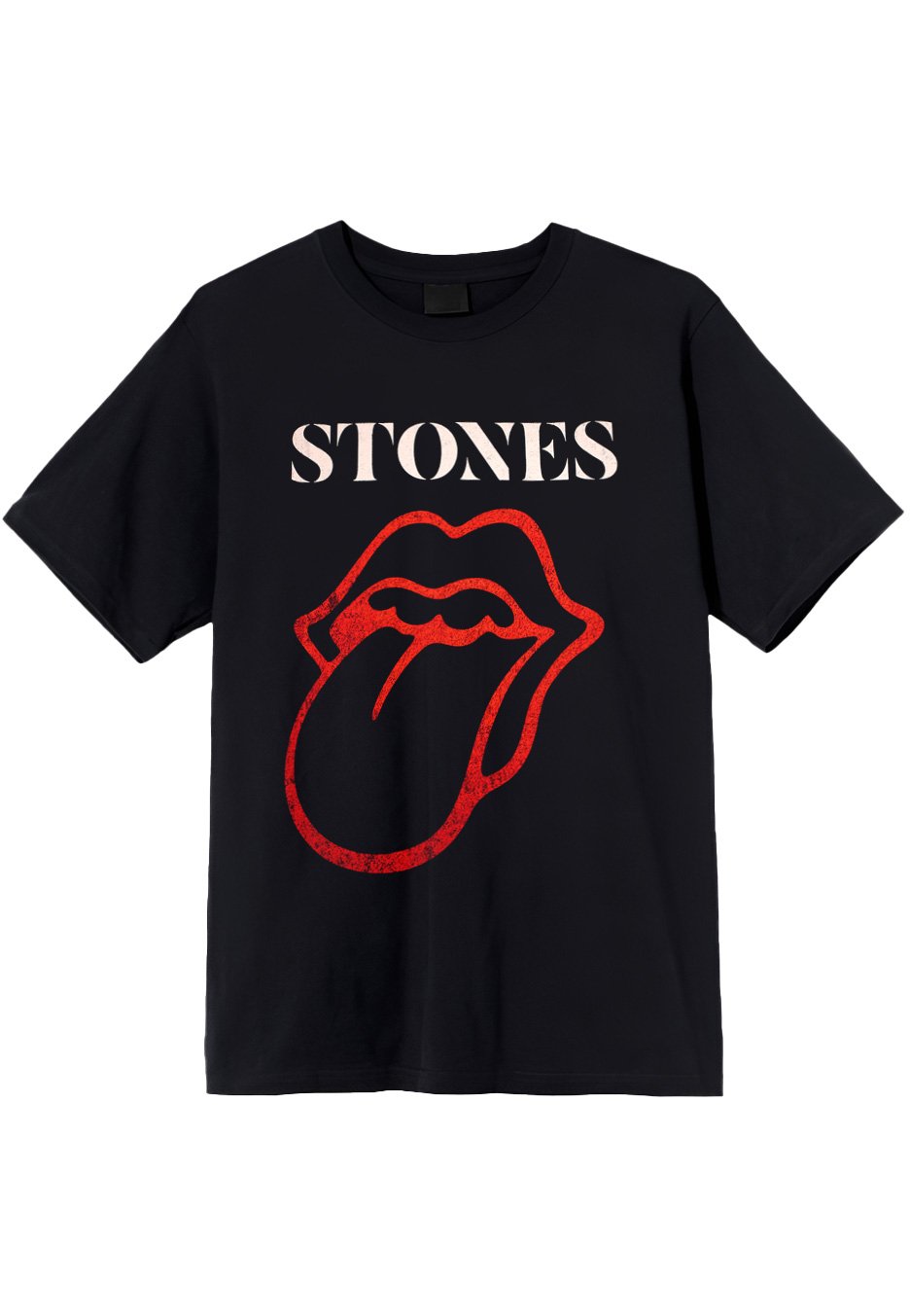 The Rolling Stones - Sixty Classic Vintage Tongue - T-Shirt | Neutral-Image