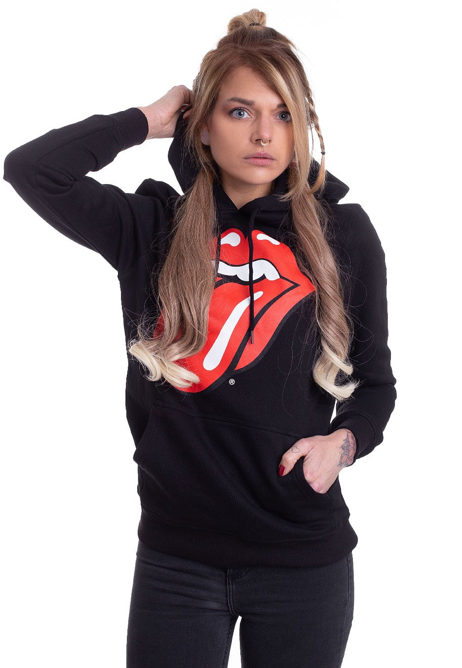 The Rolling Stones - Tongue Hood - Hoodie | Women-Image