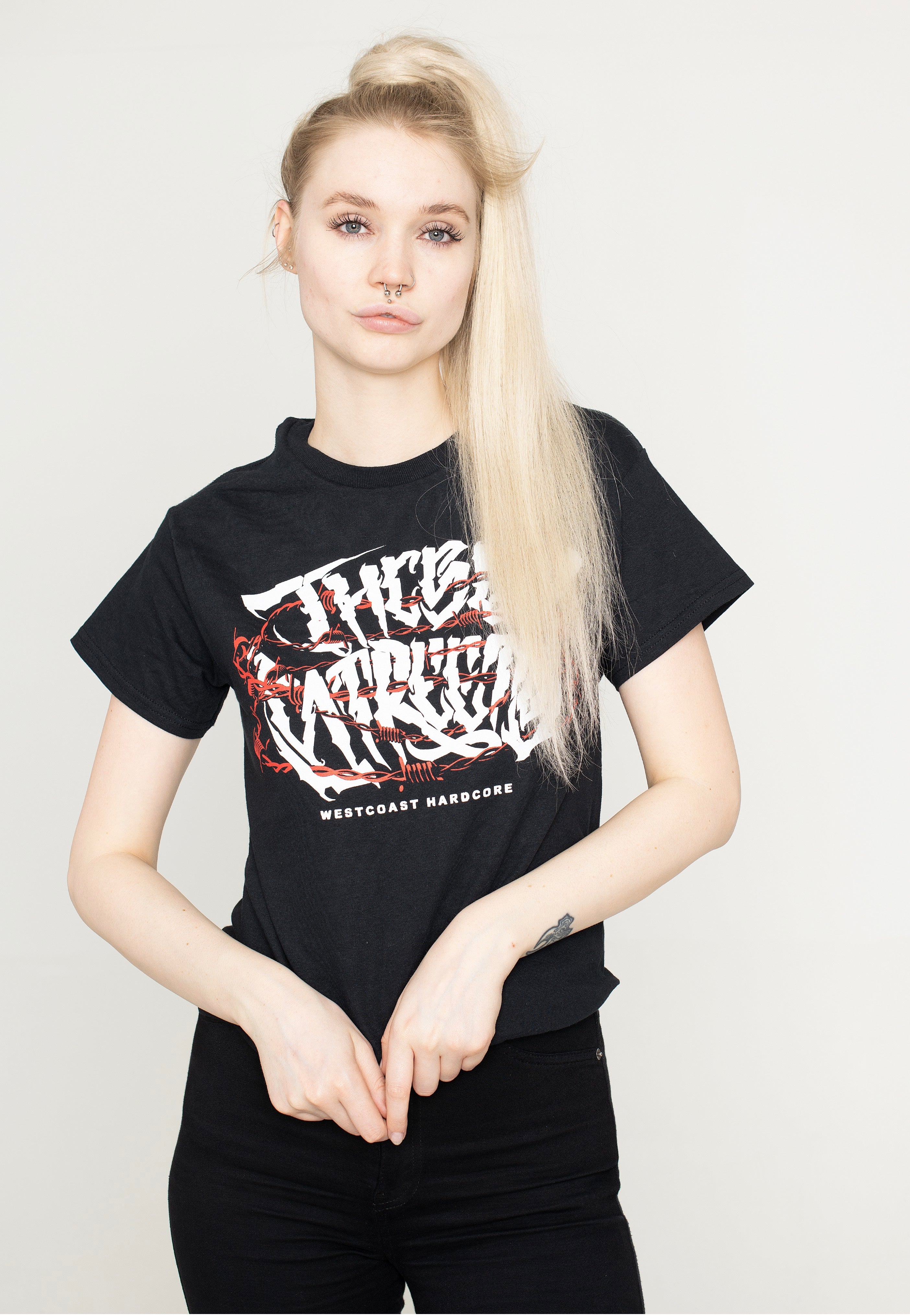 These Streets - Barbed Wire - T-Shirt | Women-Image