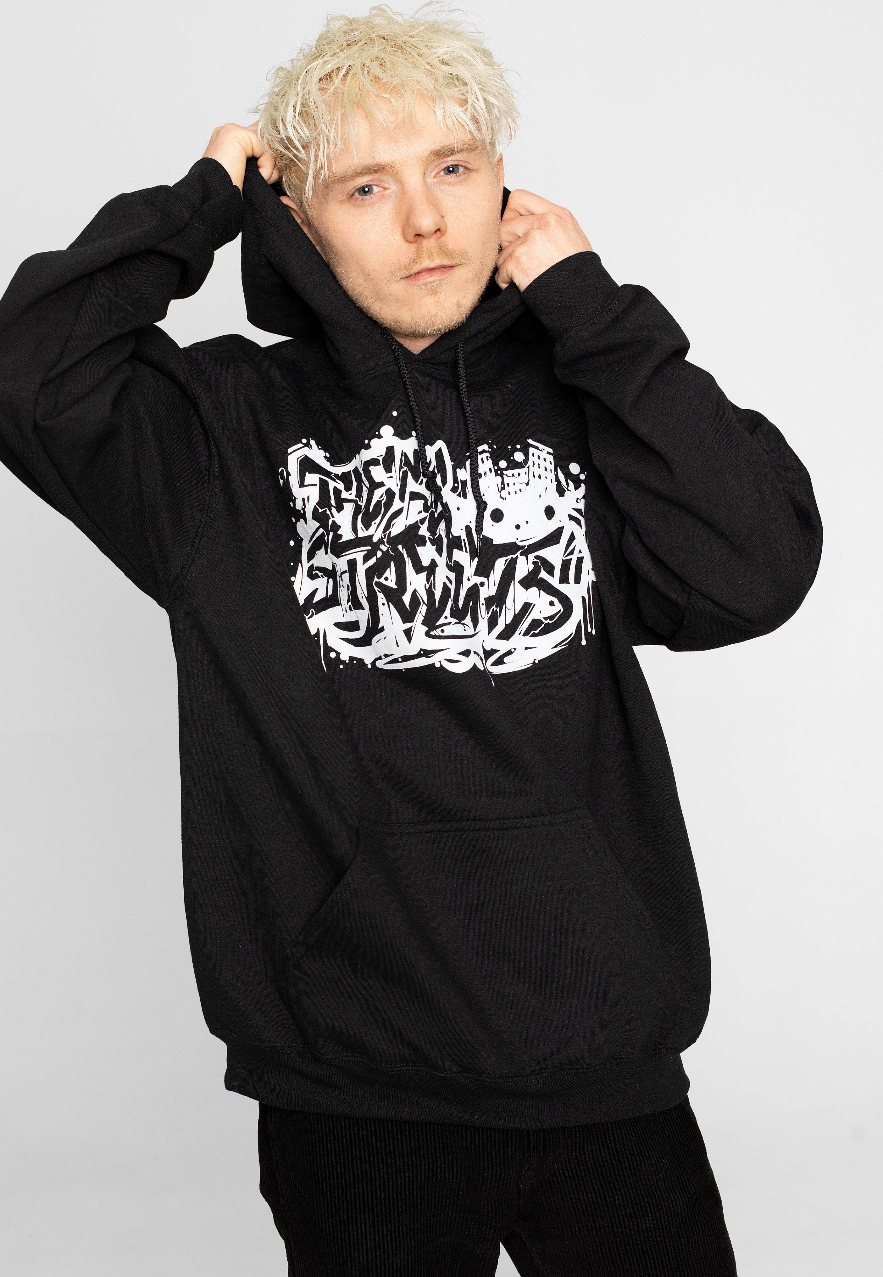 These Streets - Stacked Logo Graff - Hoodie | Men-Image