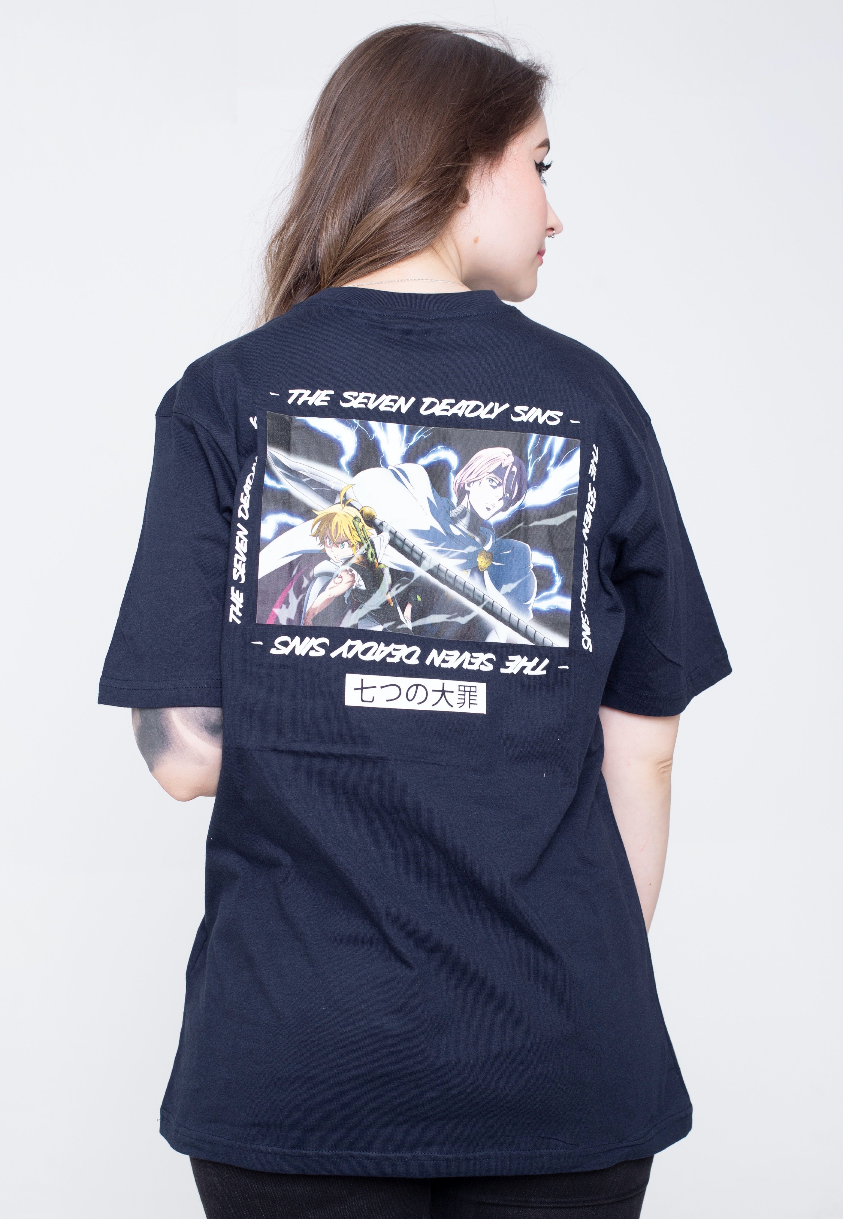 The Seven Deadly Sins - Meliodas and Gilthunder Blue - T-Shirt | Women-Image