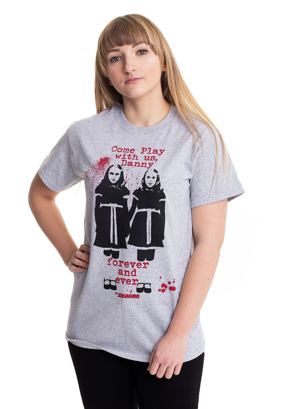 The Shining - Come Play With Us Grey - T-Shirt | Women-Image