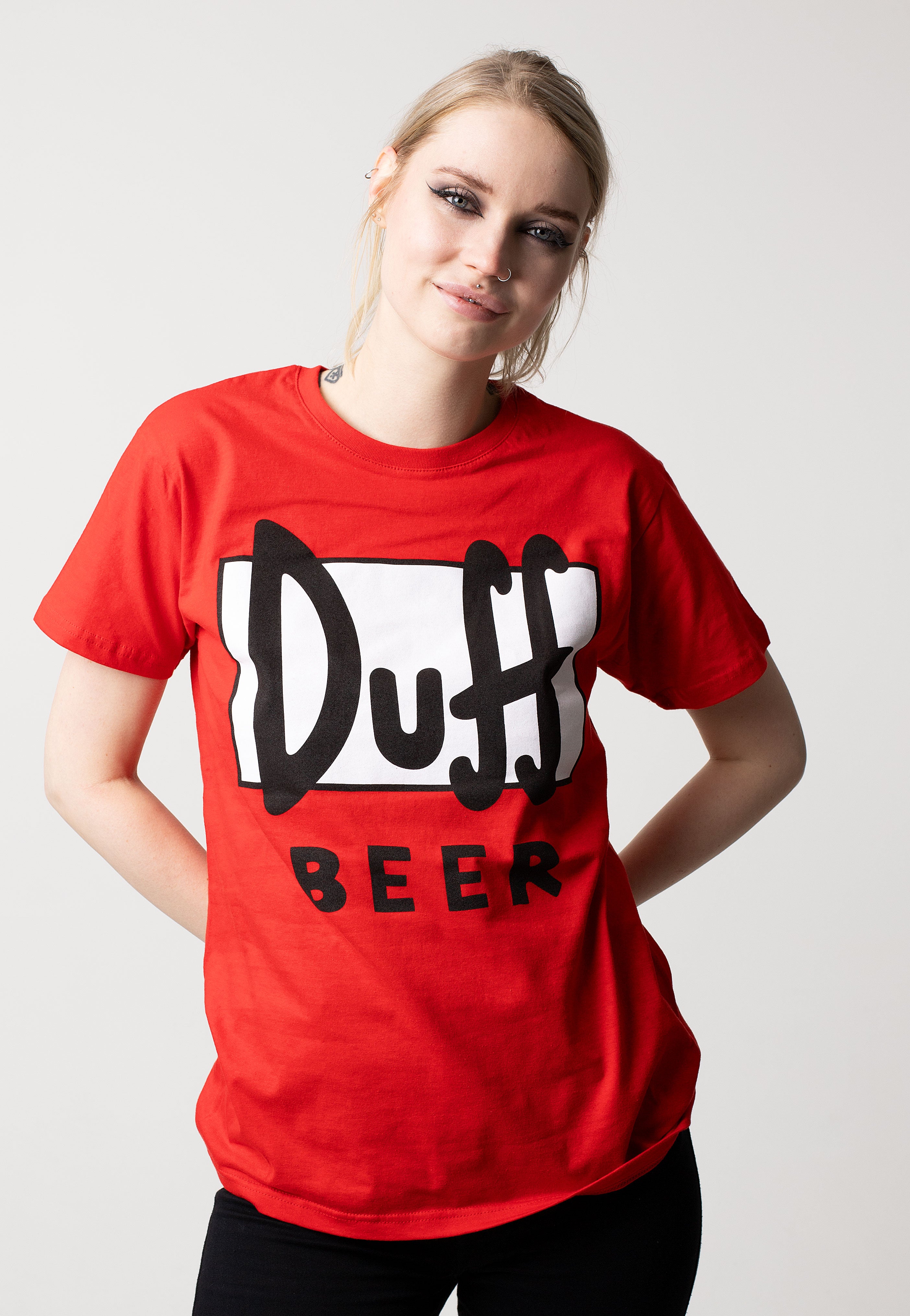 The Simpsons - Duff Red - T-Shirt | Women-Image