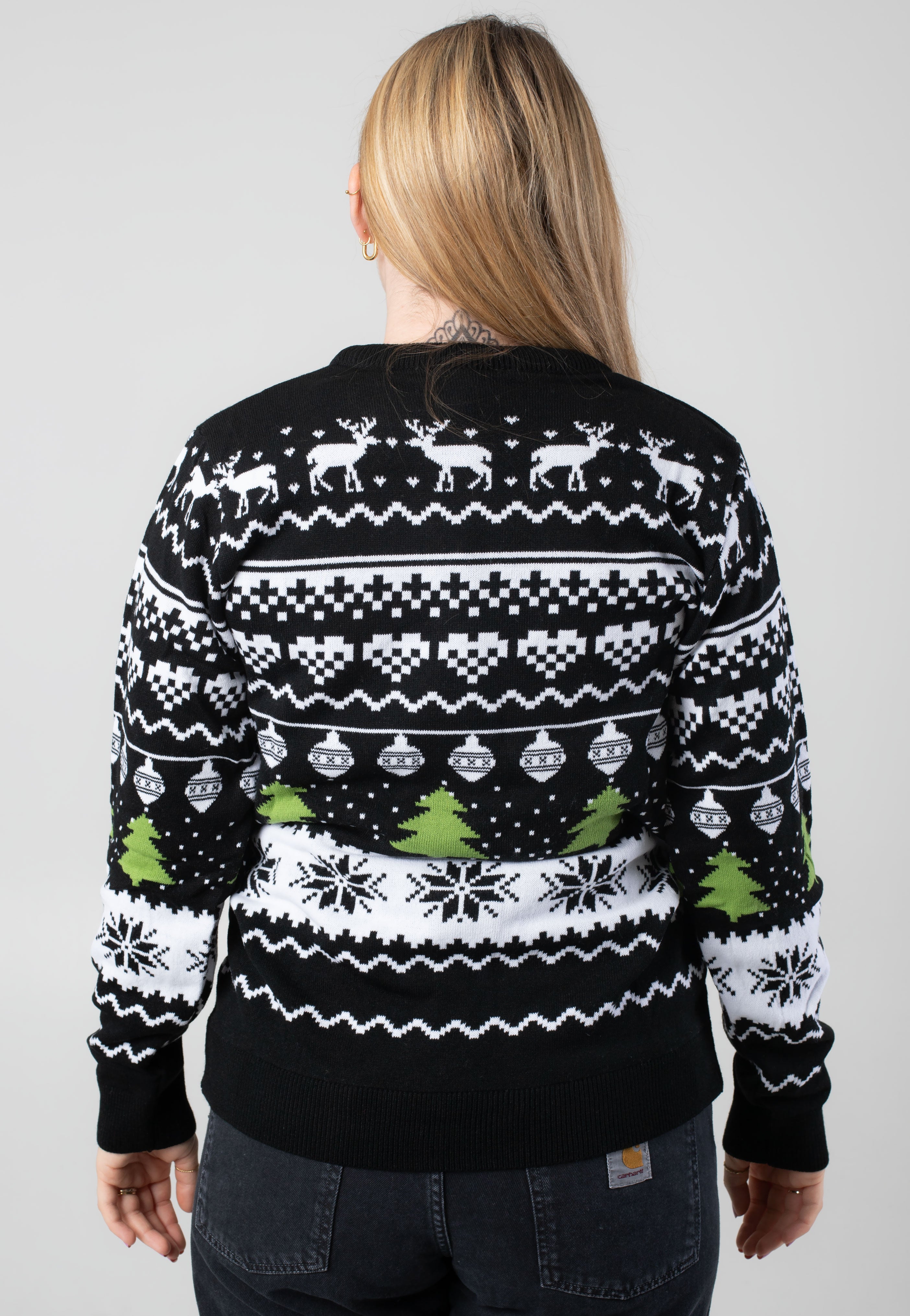 The Simpsons - Homer Xmas Knit - Pullover | Women-Image