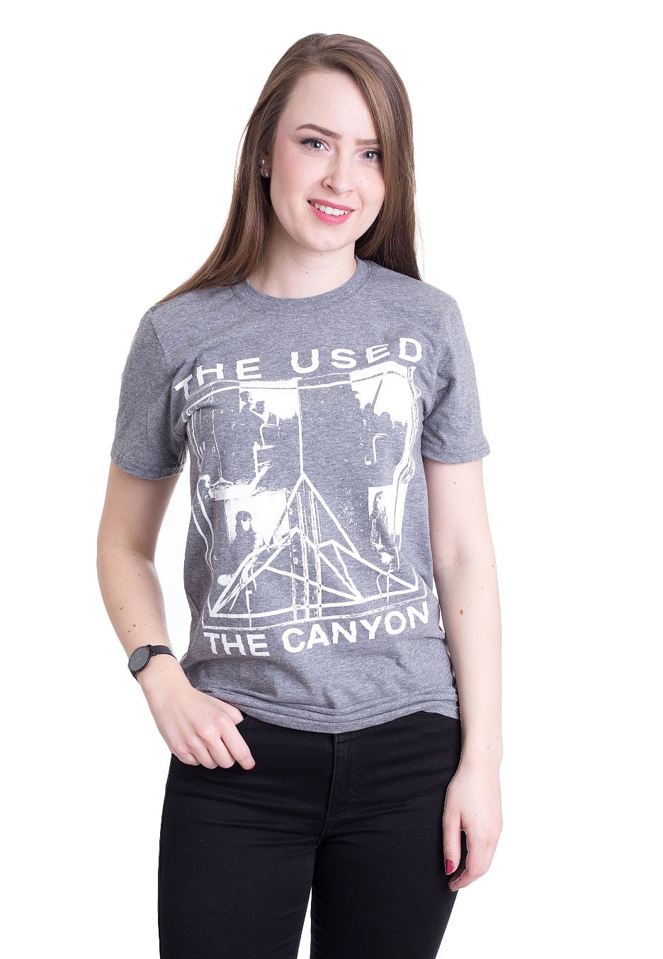 The Used - Band Photo Dark Heather - T-Shirt | Women-Image