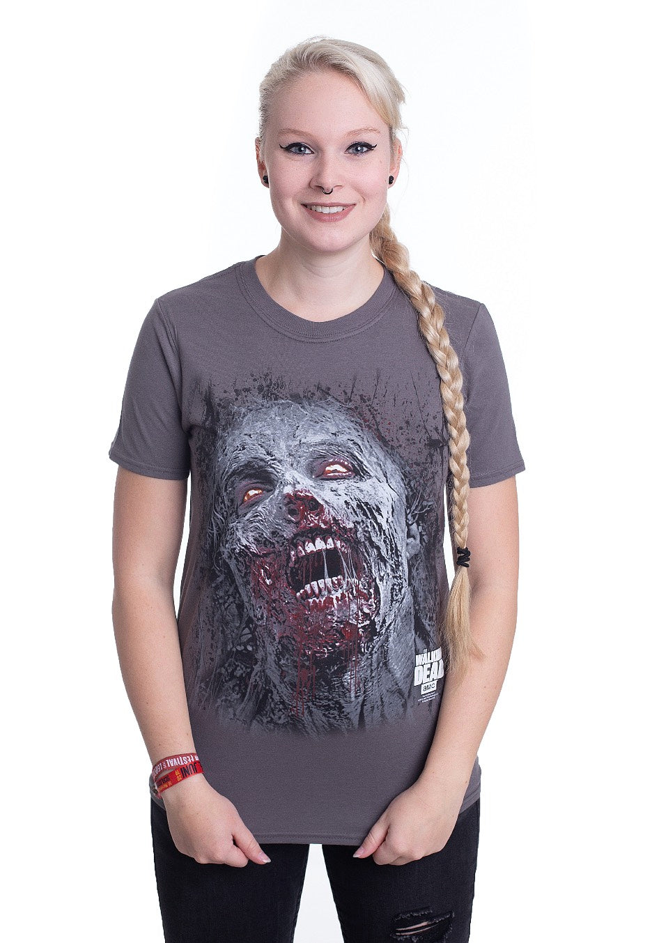 The Walking Dead - Jumbo Walker Face - T-Shirt | Women-Image