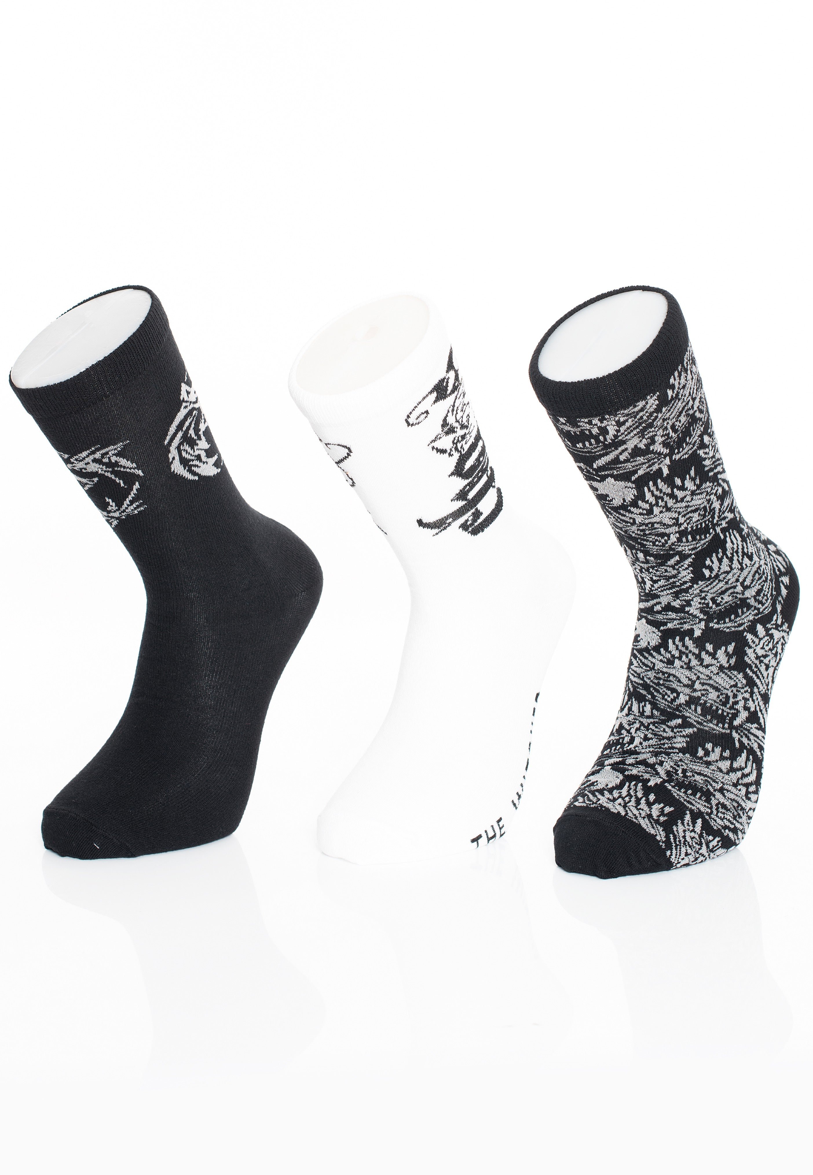 The Witcher - Chaos Magic Crew 3 Pack - Socks | Neutral-Image