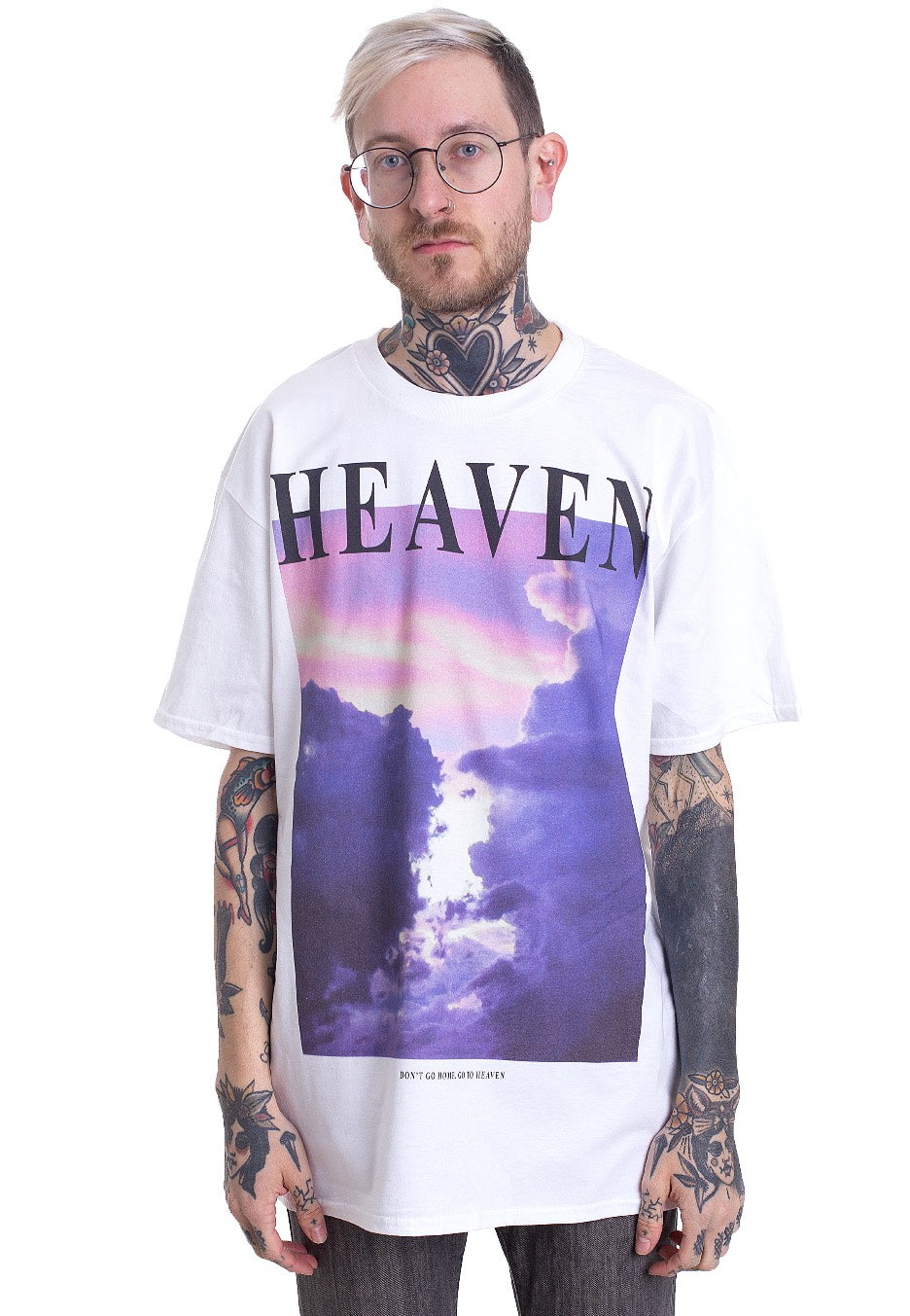 THFKDLF - Heaven White - T-Shirt | Men-Image