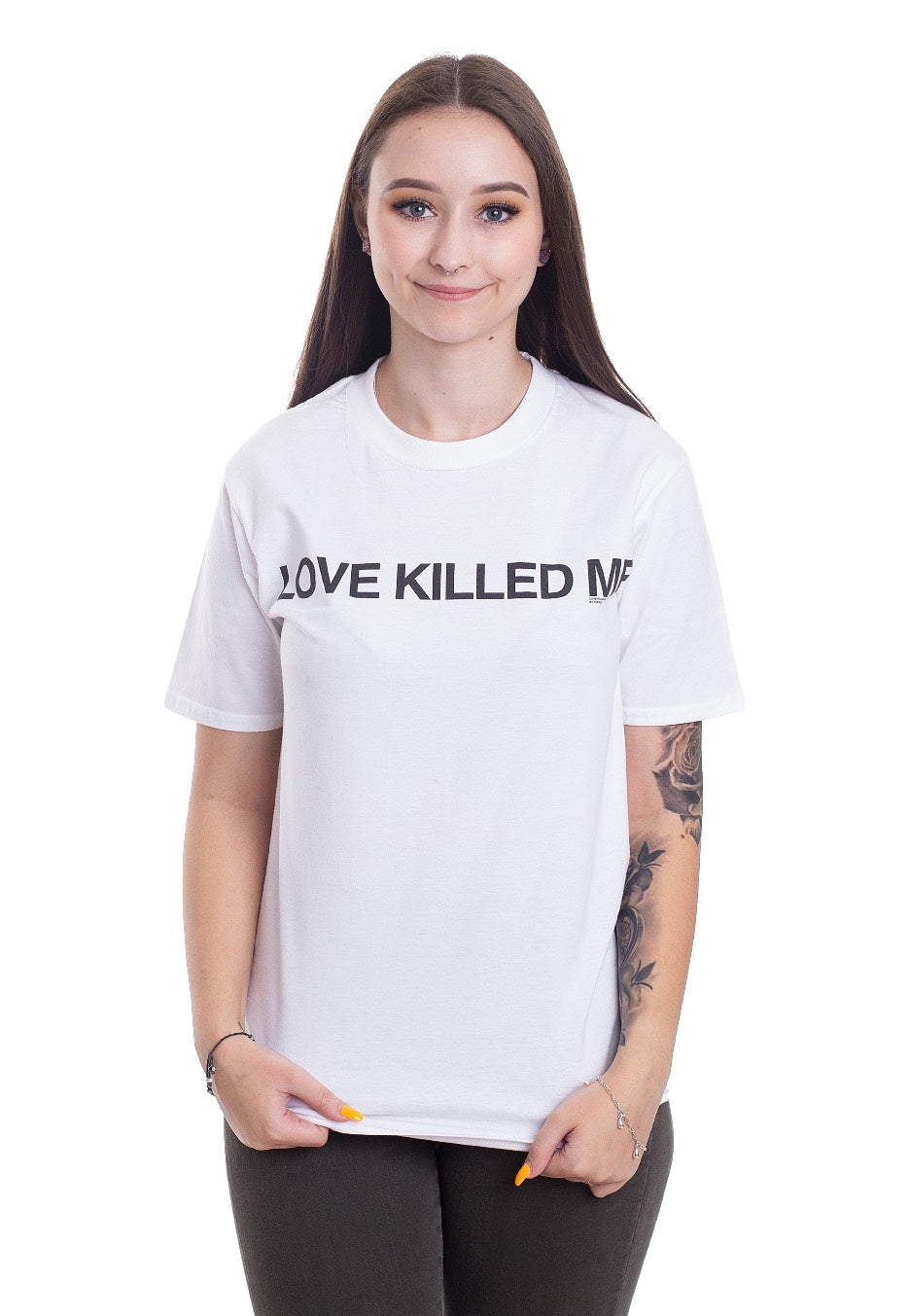 THFKDLF - Killed Me White - T-Shirt | Women-Image