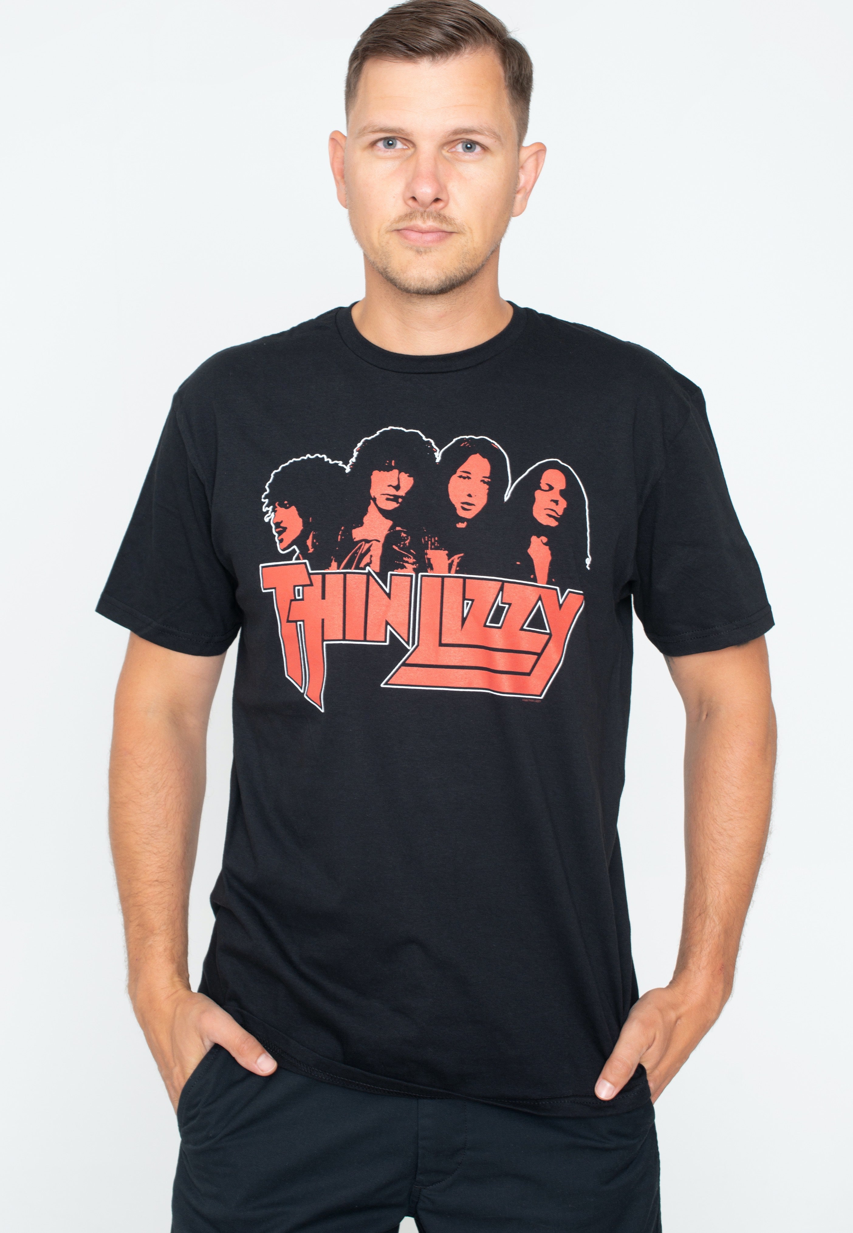 Thin Lizzy - Band Photo Logo - T-Shirt | Men-Image