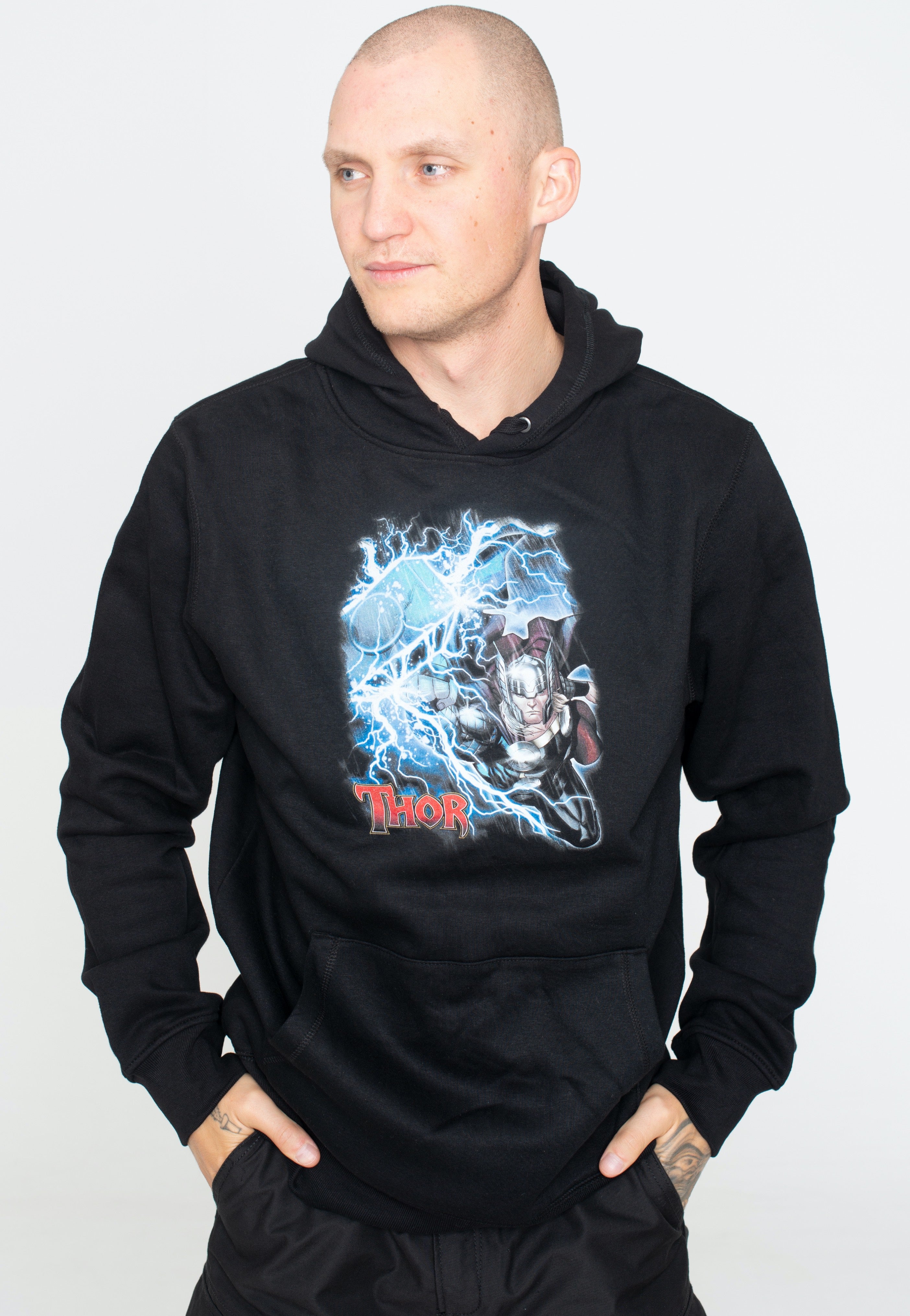 Thor - Lightning Hammer - Hoodie | Men-Image