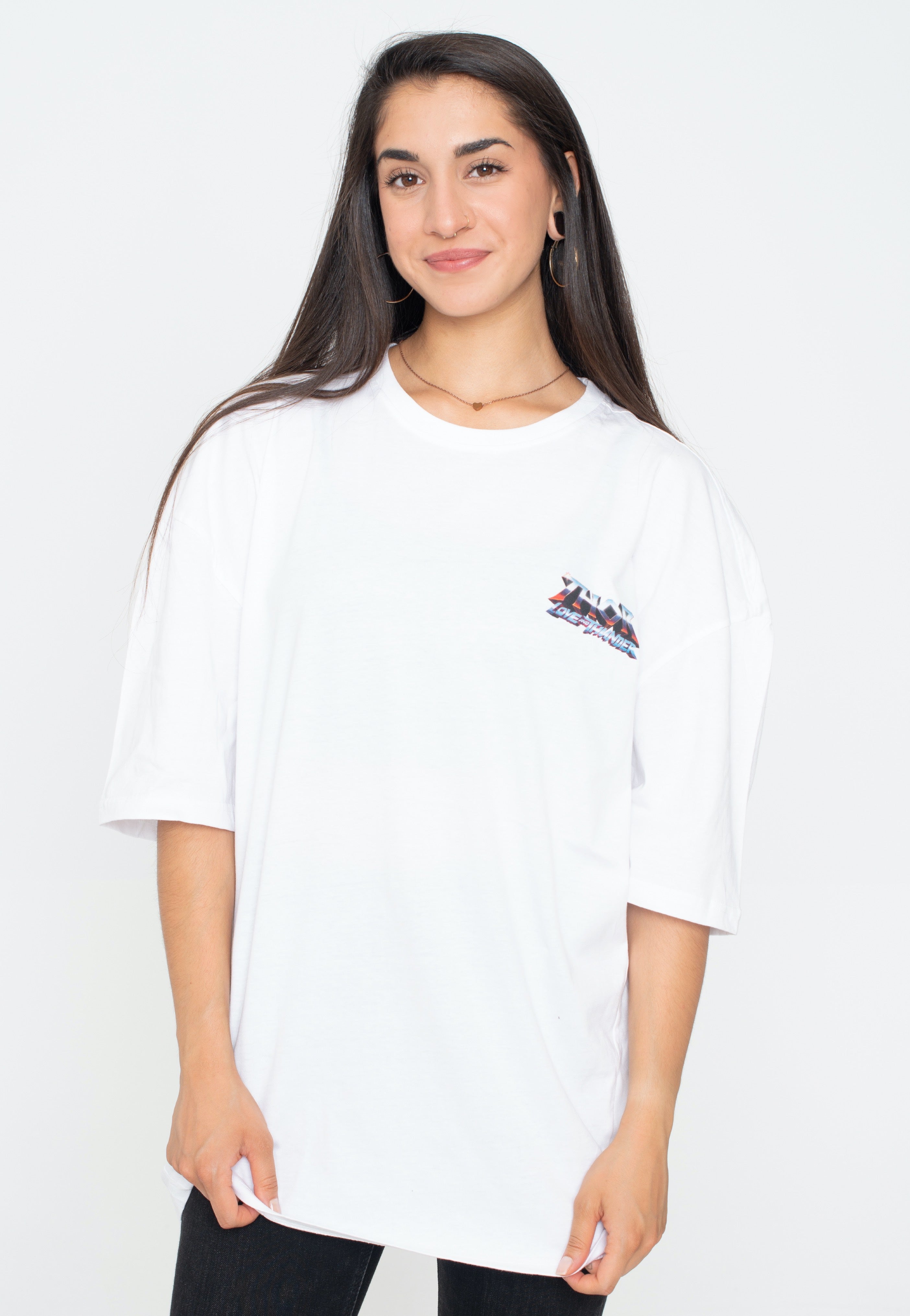 Thor - Love And Thunder: Comic Oversized White - T-Shirt | Women-Image