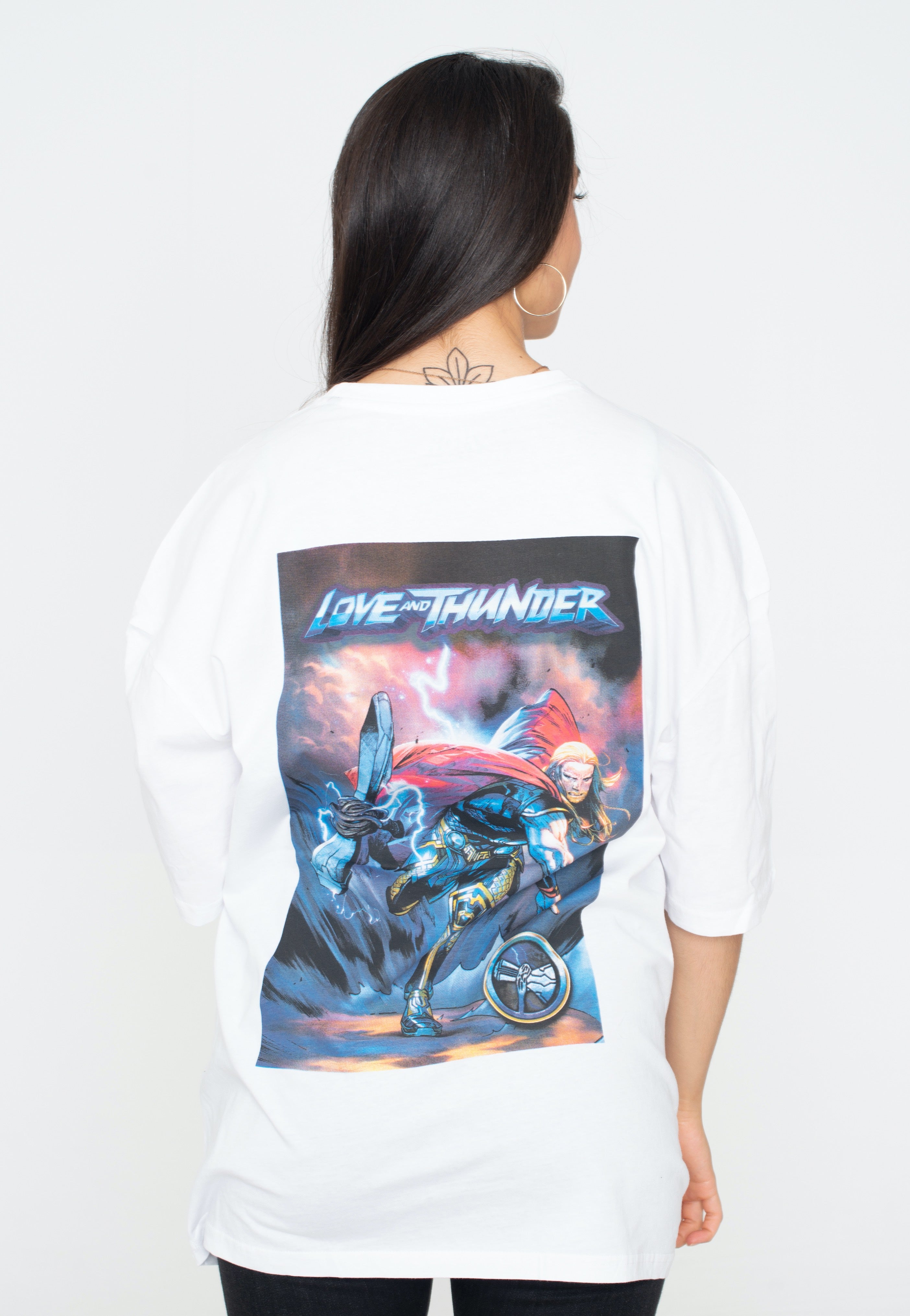 Thor - Love And Thunder: Comic Oversized White - T-Shirt | Women-Image