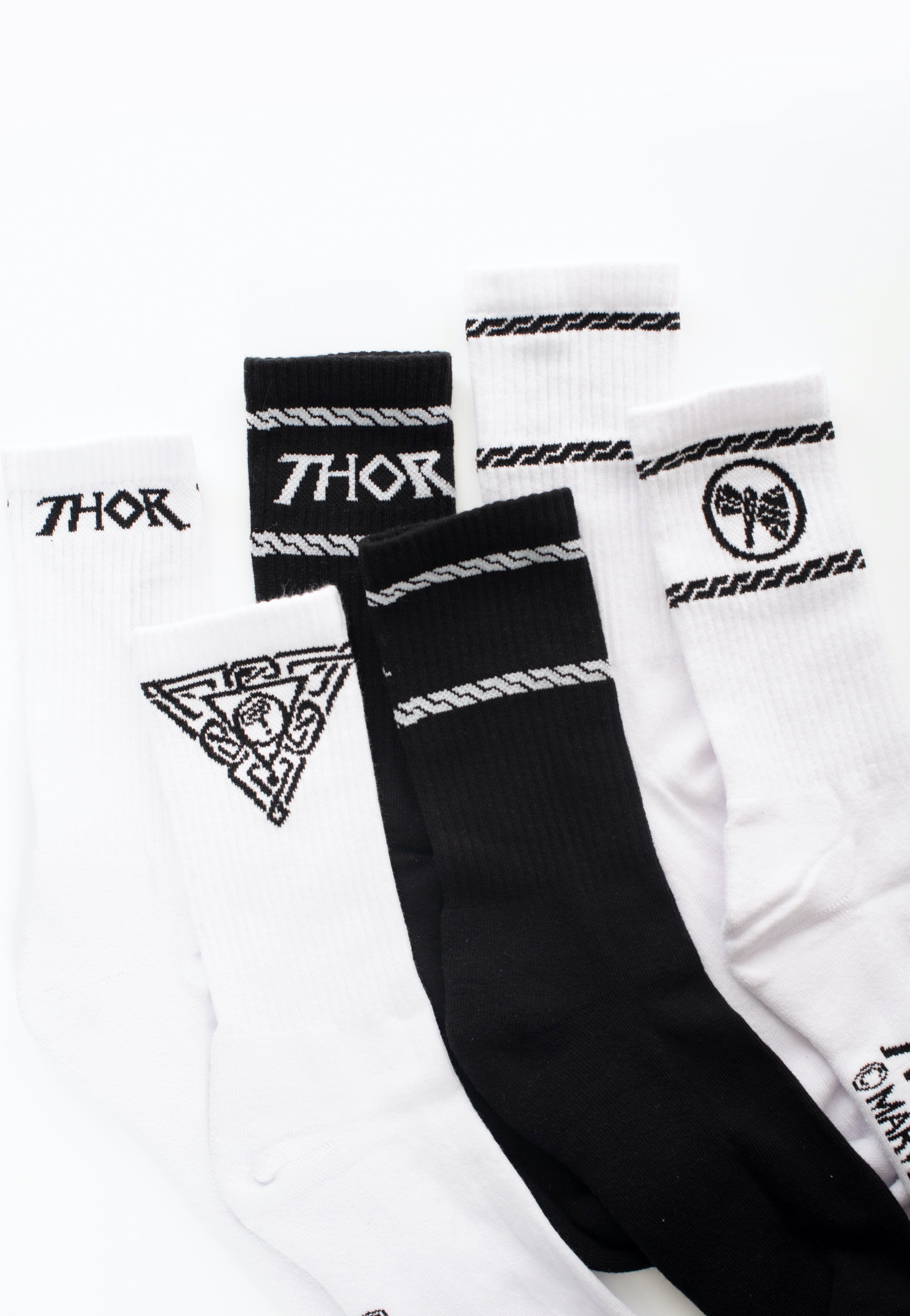 Thor - Love And Thunder: Crew 3 Pack - Socks | Neutral-Image