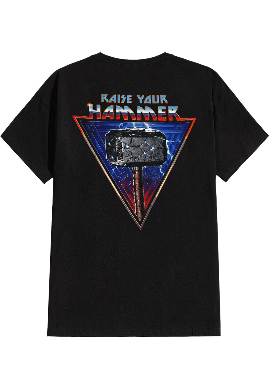 Thor - Love And Thunder: Raise Your Hammer Oversized - T-Shirt | Neutral-Image