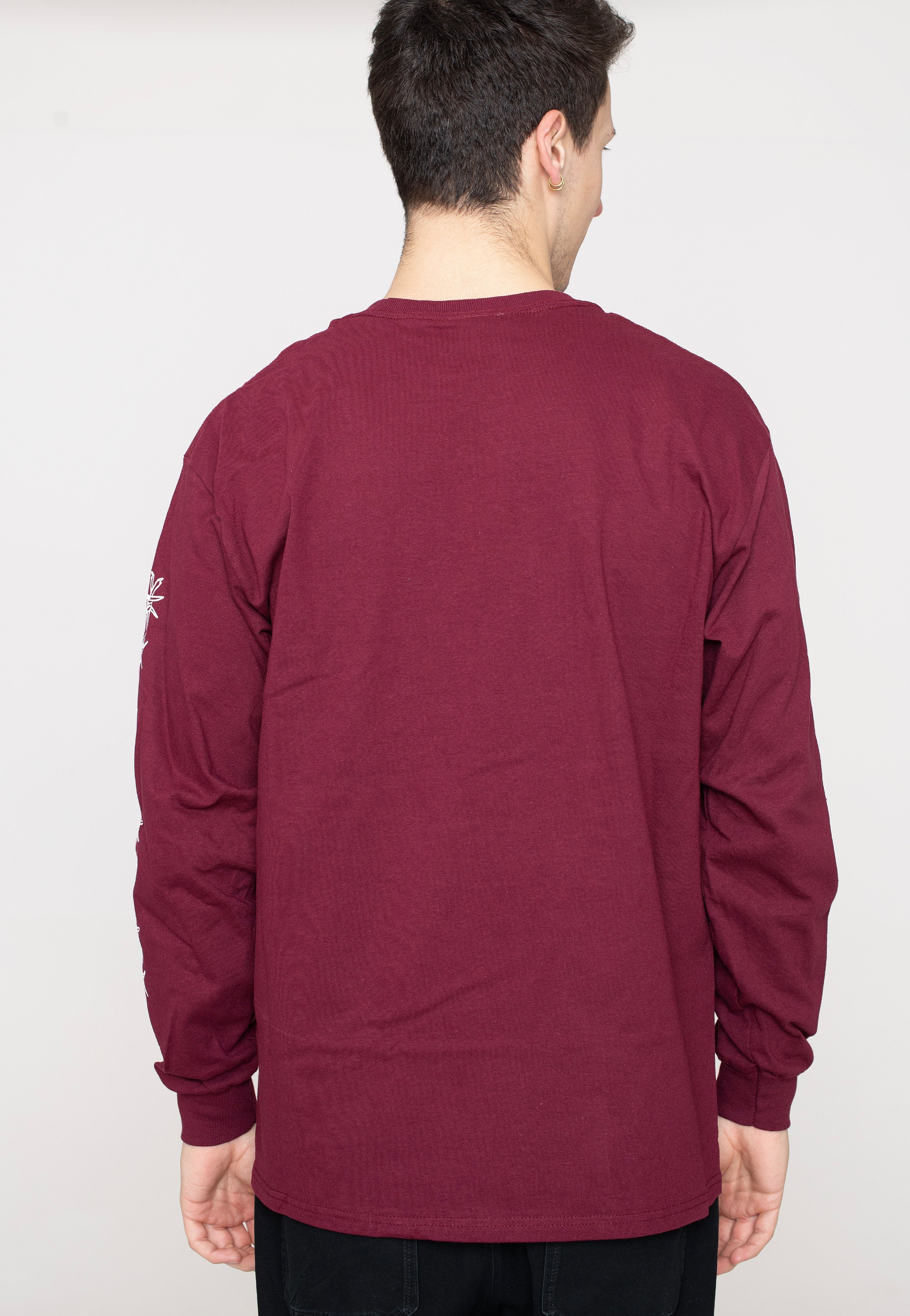 Thrasher - Barbed Wire Maroon - Longsleeve | Men-Image