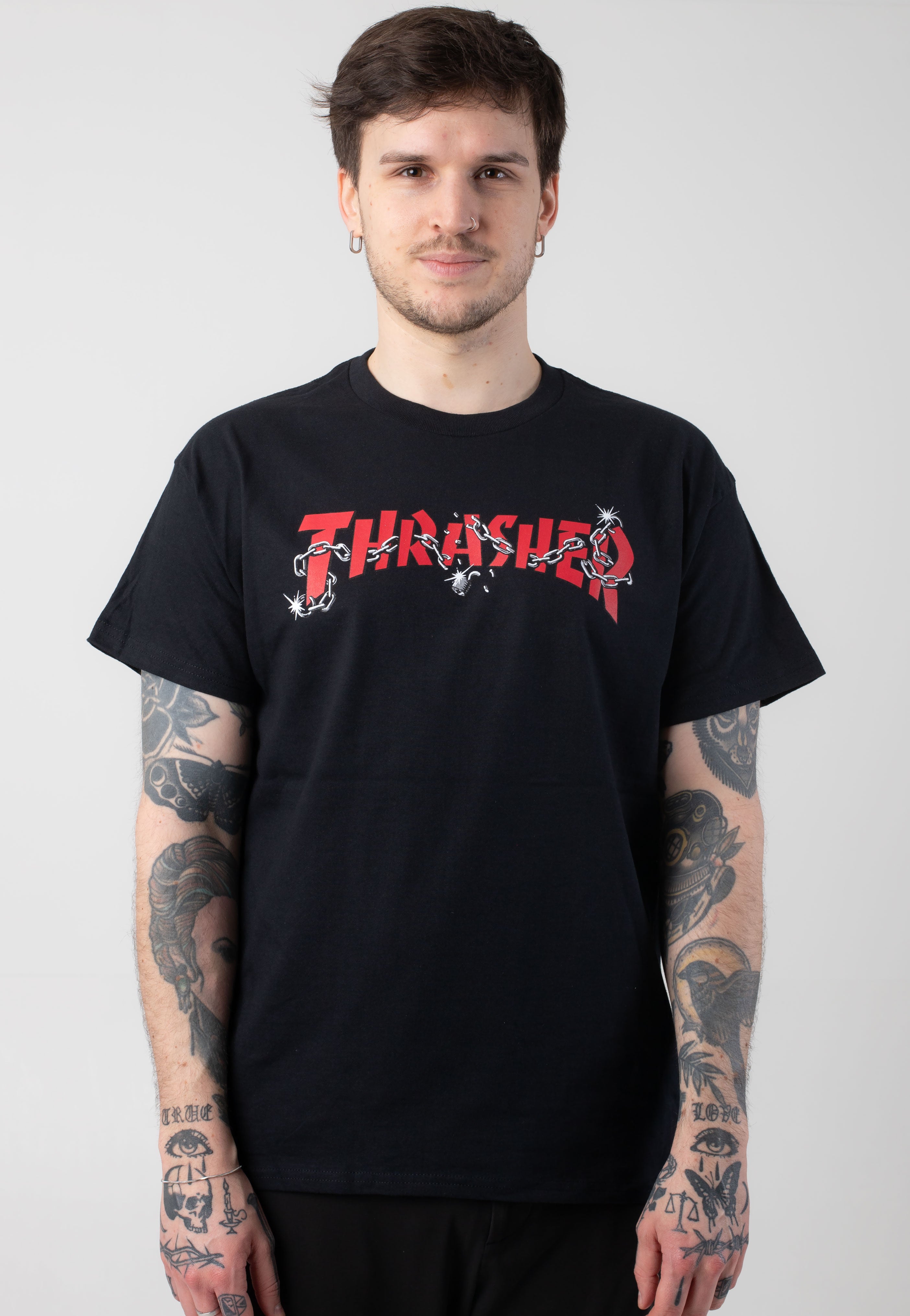 Thrasher - Chains By Daniel Shepard Black - T-Shirt | Men-Image