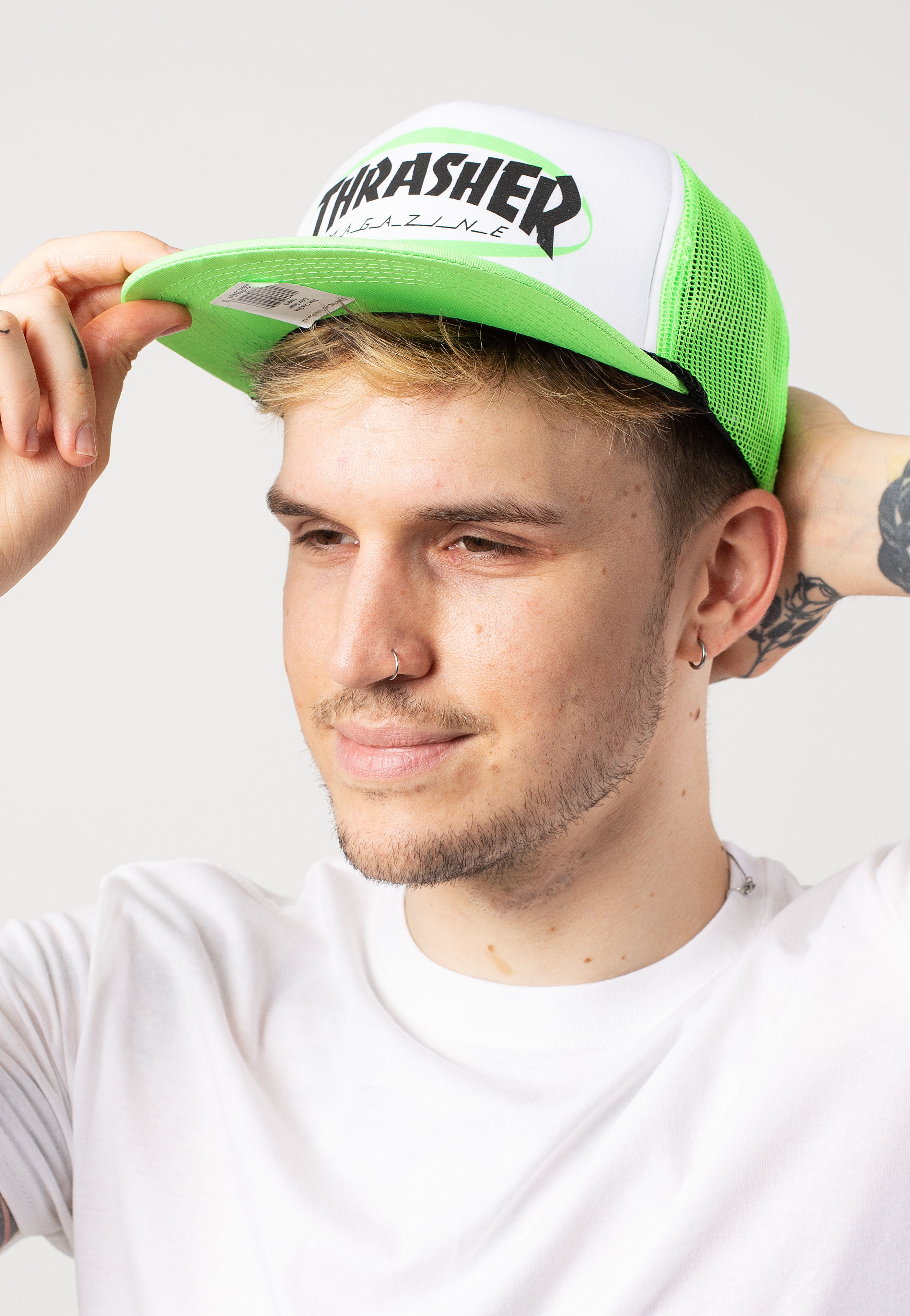 Thrasher - Ellipse Logo Green - Cap | Men-Image