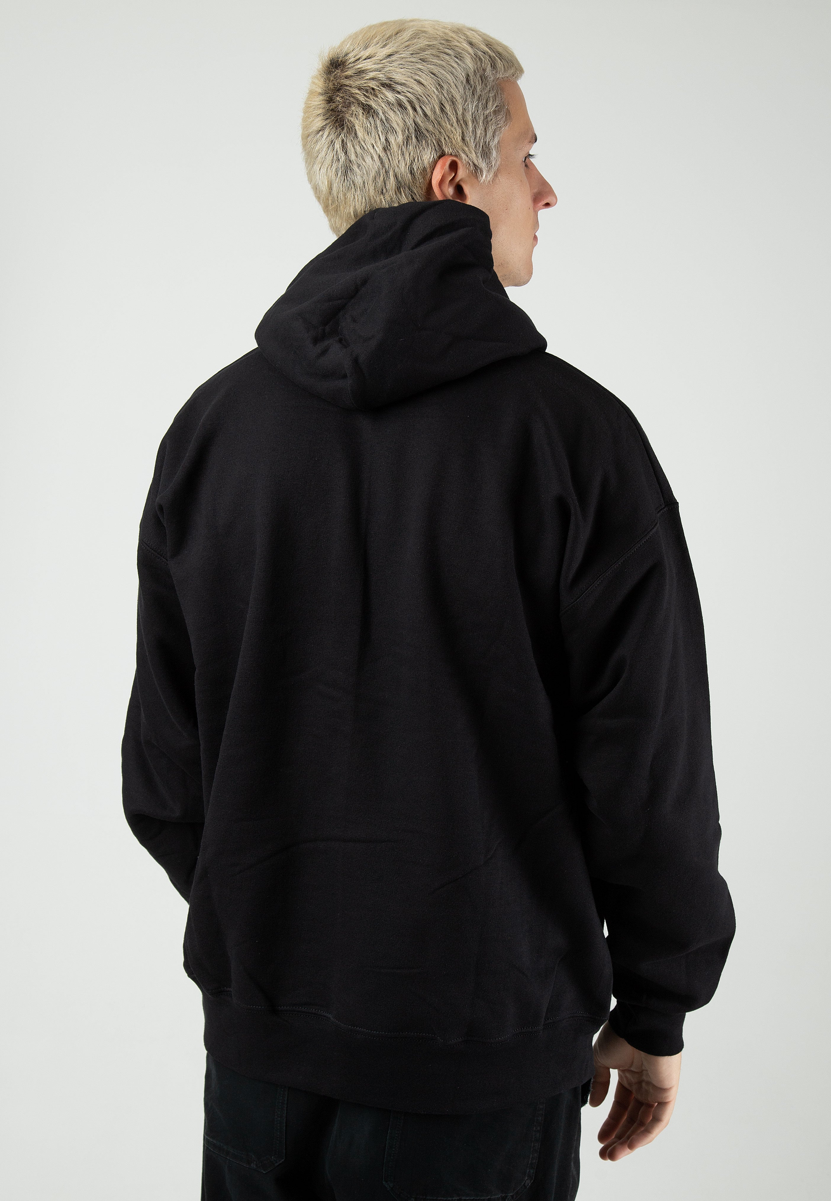 Thrasher - Flame Hood Black/Red - Hoodie | Men-Image