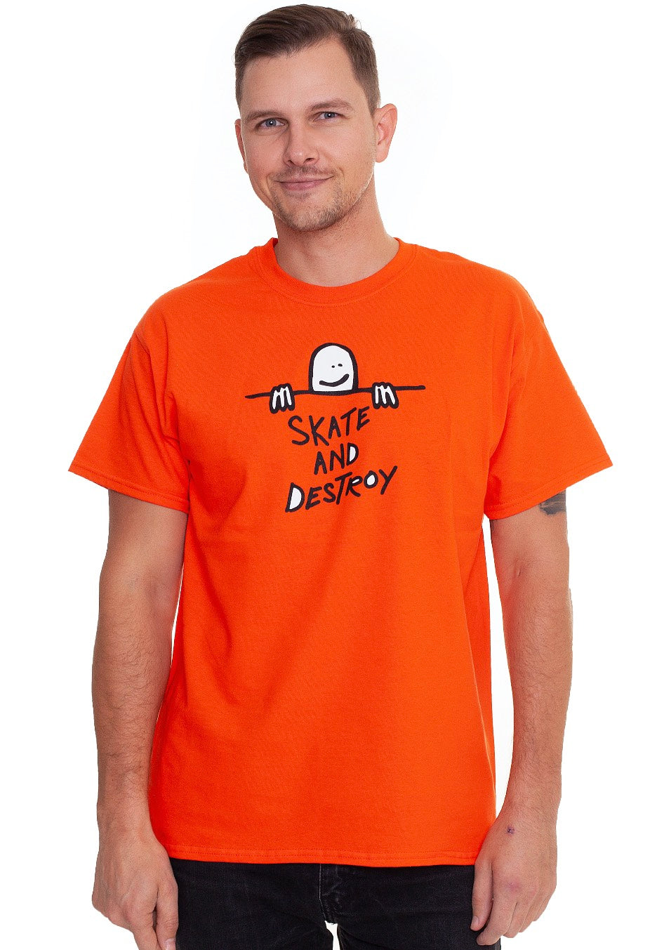 Thrasher - Gonz Sad Logo Orange - T-Shirt | Men-Image