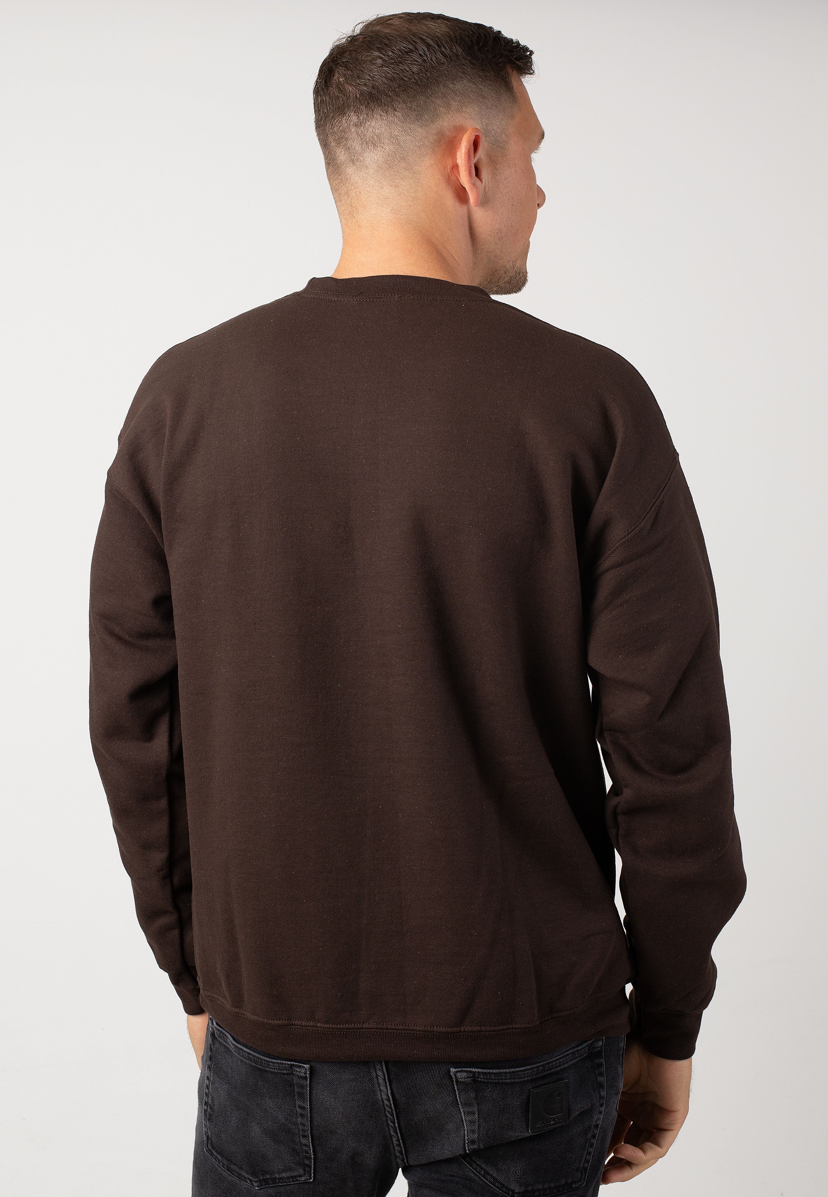 Thrasher x Antihero - Pigeon Mag Dark Chocolate - Sweater | Men-Image